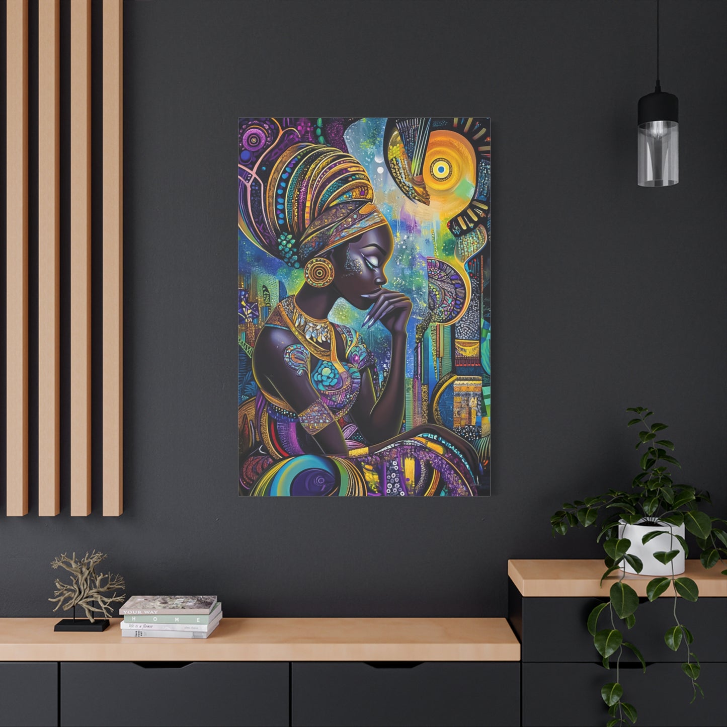 ThurmanatorX Art | Celestia & the Devoted | Aphrochrysalis | Matte Canvas, Stretched, 1.25"