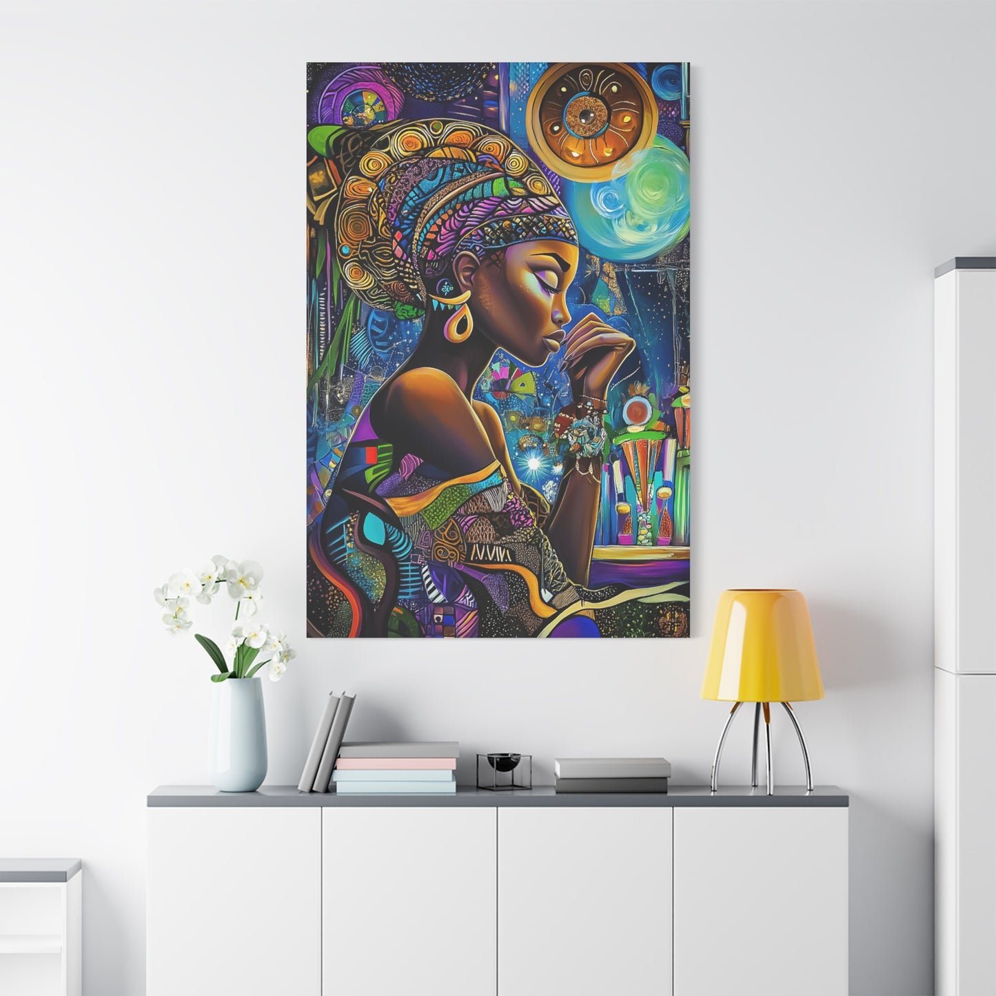 ThurmanatorX Art | Stardust Reunion | Aphrochrysalis | Matte Canvas, Stretched, 1.25"