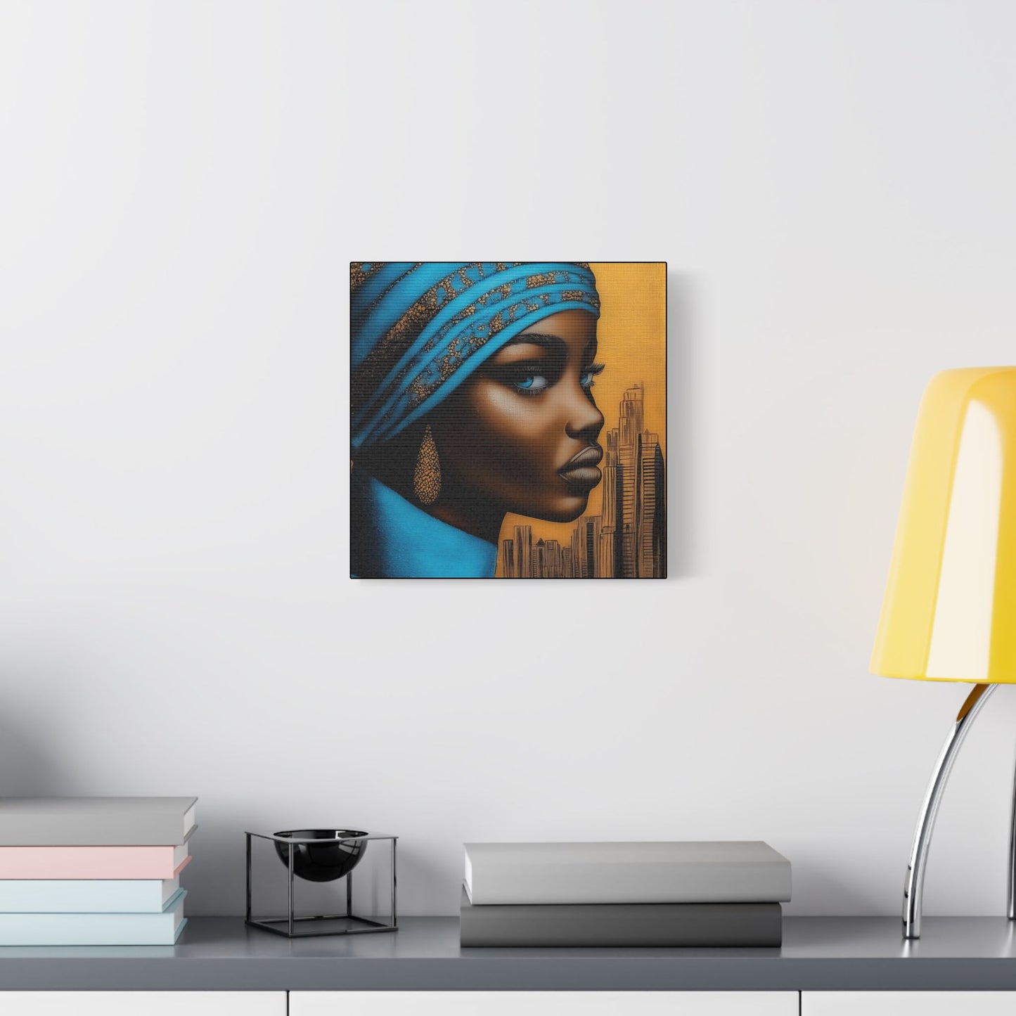 ThurmanatorX Art | Nyla, Guardian of the Highrise | Aphrochrysalis | Satin Canvas Art Print