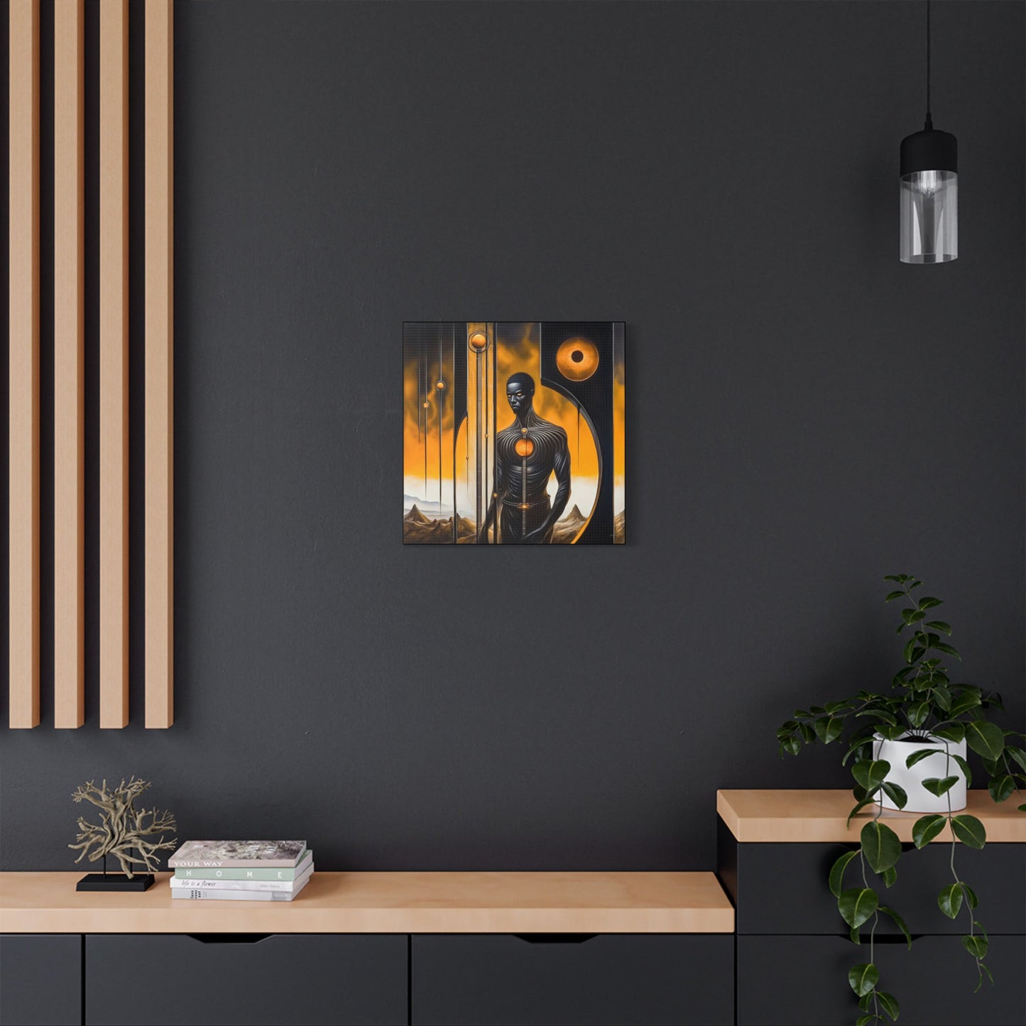 ThurmanatorX Art | Korah’s Loop | AphrodisiDark | Satin Canvas Art Print