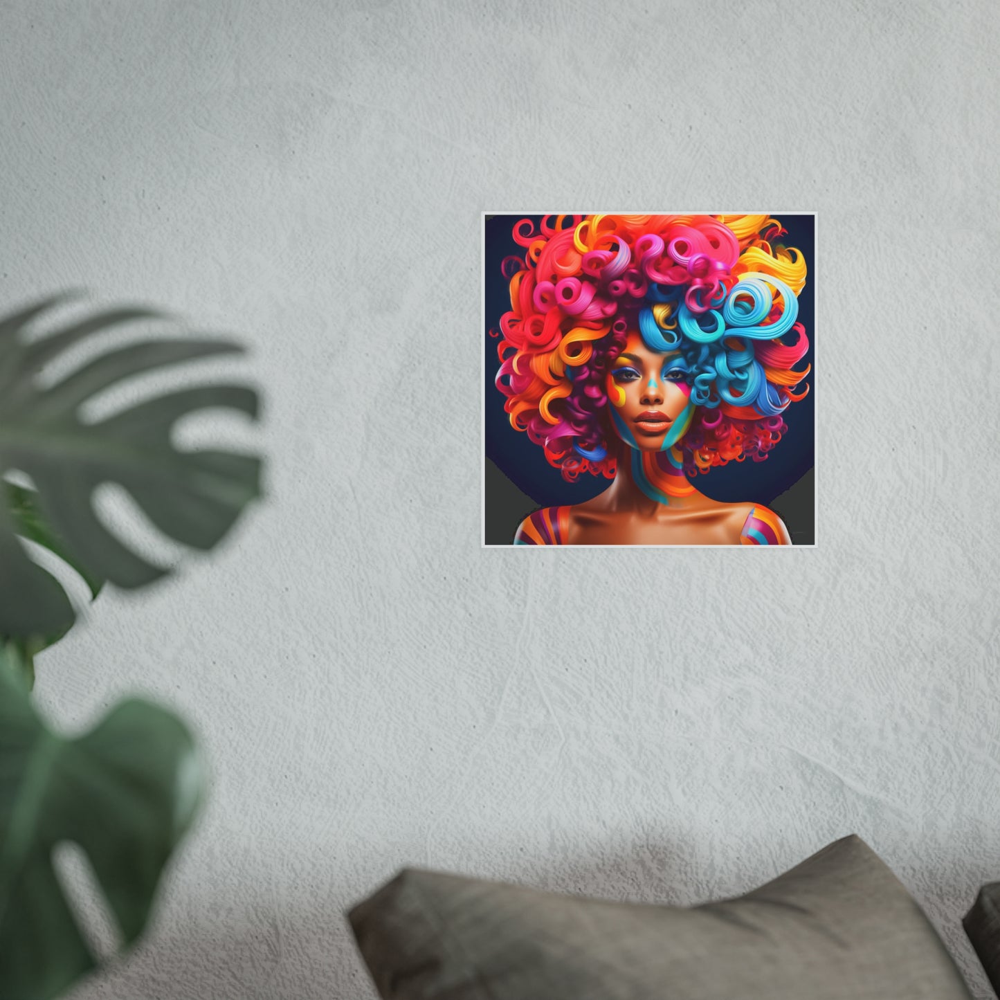 ThurmanatorX Art | Crown of Chromaflame | Aphrochrysalis | Satin Wall Art Print