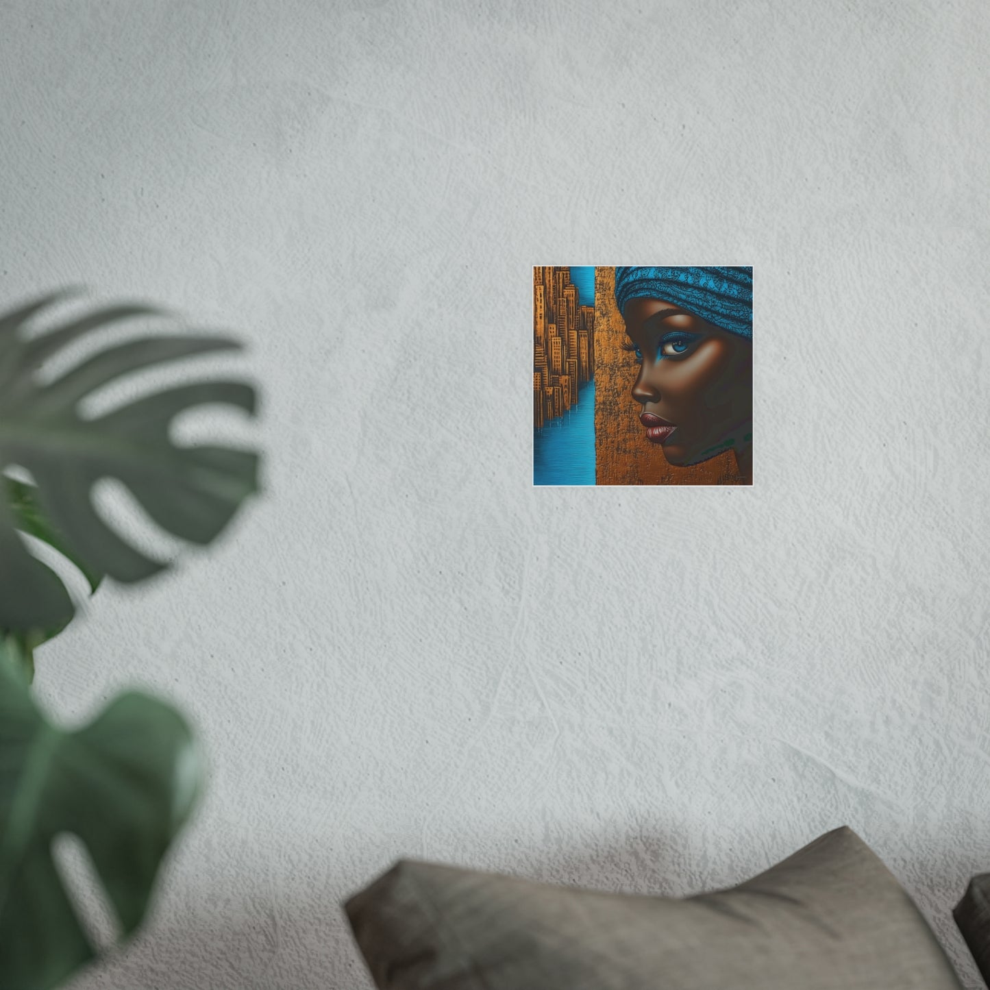 ThurmanatorX Art | Essence of Blue Reverie | Aphrochrysalis | Satin Wall Art Print
