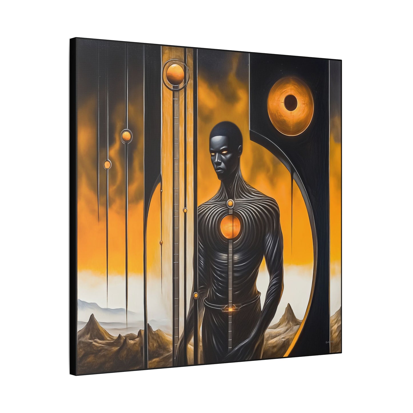 ThurmanatorX Art | Korah’s Loop | AphrodisiDark | Satin Canvas Art Print