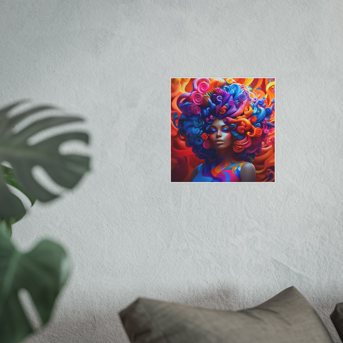 ThurmanatorX Art | Bloomtide Reign | Aphrochrysalis | Satin Wall Art Print