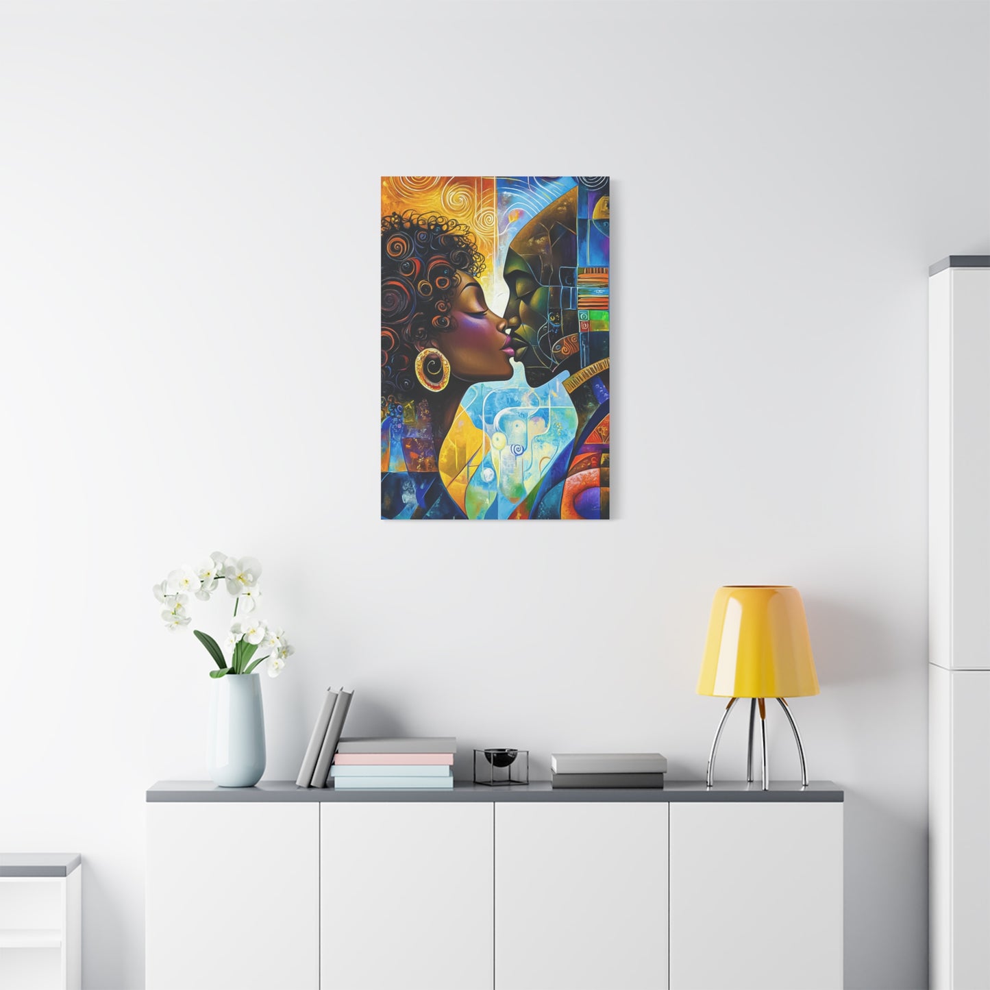 ThurmanatorX Art | Crystals of the City Sun | Aphrochrysalis | Matte Canvas, Stretched, 1.25"