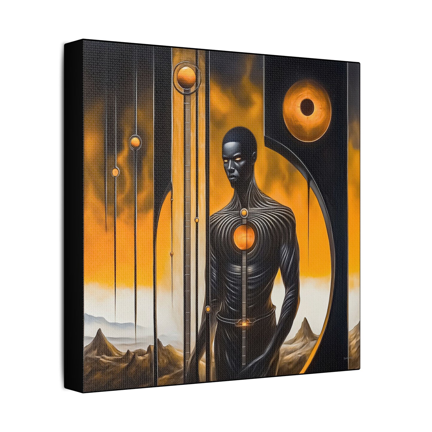 ThurmanatorX Art | Korah’s Loop | AphrodisiDark | Satin Canvas Art Print