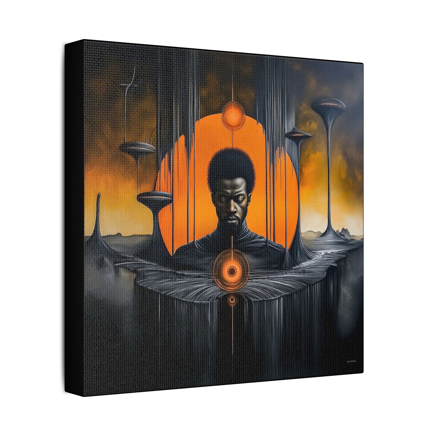 ThurmanatorX Art | Thornmind | AphrodisiDark | Satin Canvas Art Print