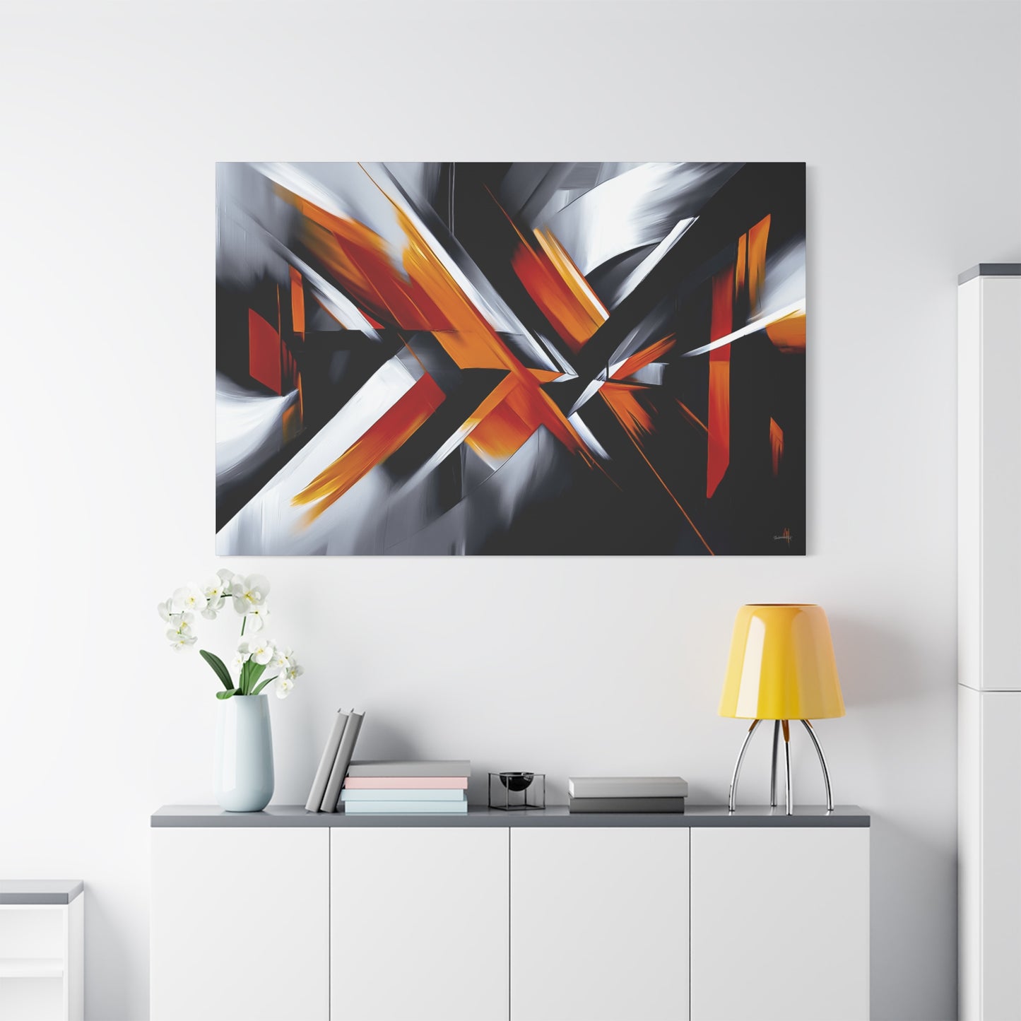 Matte Canvas, Stretched, 1.25" Horizontal 60 x 40 - Wrpd sides