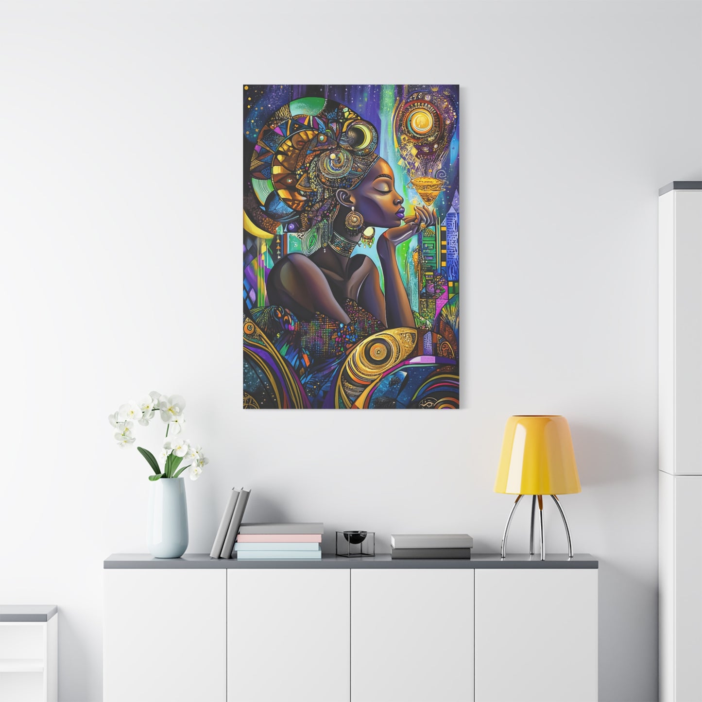 ThurmanatorX Art | The Prayer of Her Light | Aphrochrysalis | Matte Canvas, Stretched, 1.25"