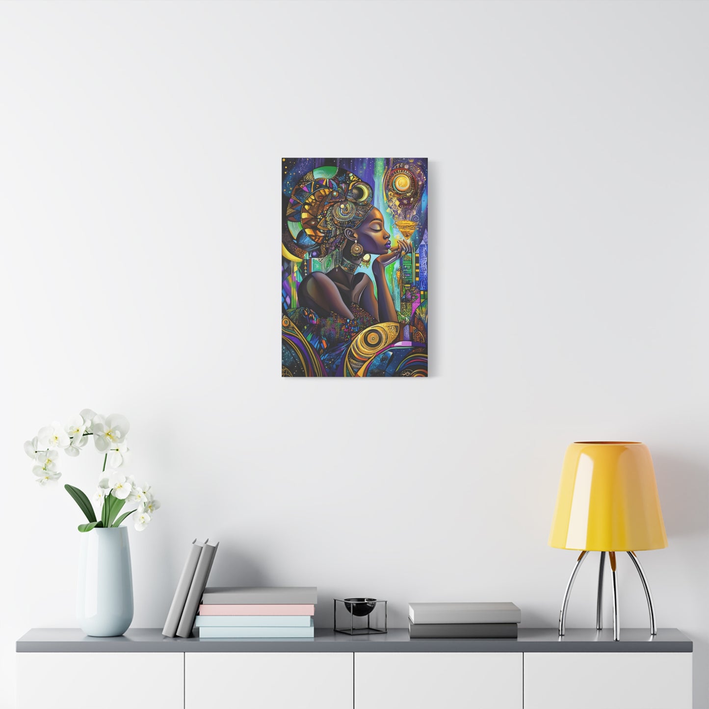 ThurmanatorX Art | The Prayer of Her Light | Aphrochrysalis | Matte Canvas, Stretched, 1.25"