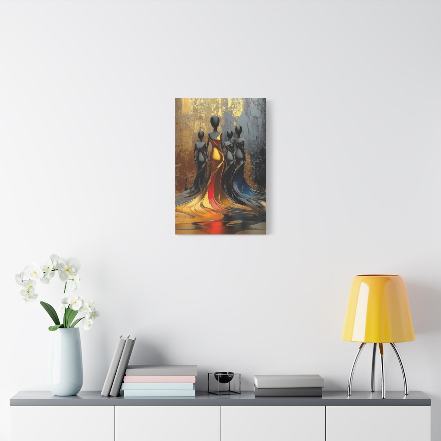 ThurmanatorX Art | Silent Goldrush | Aphrodisiart | Matte Canvas Print