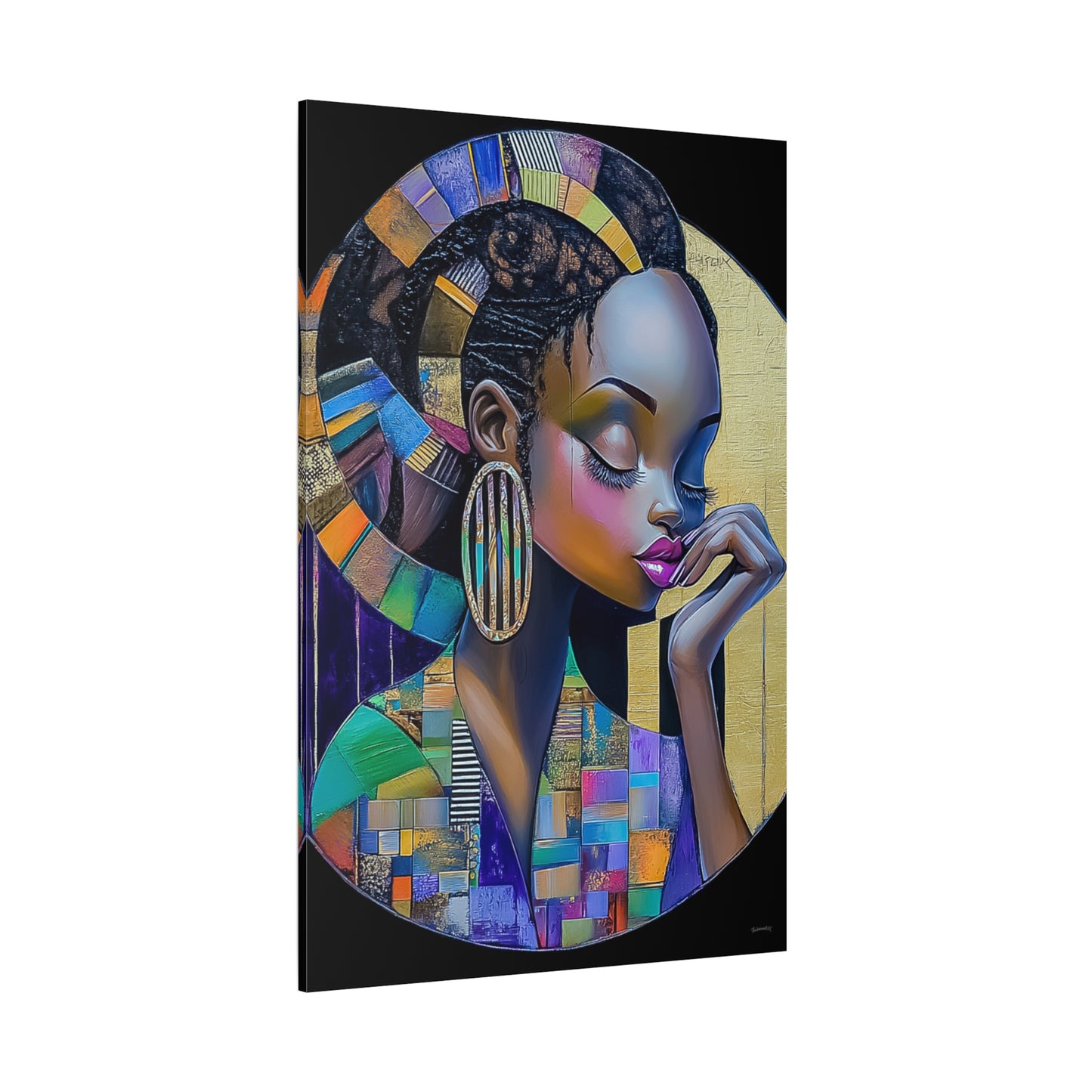 ThurmanatorX Art | Spirit Bloom | Aphrochrysalis | Matte Canvas, Stretched, 1.25"