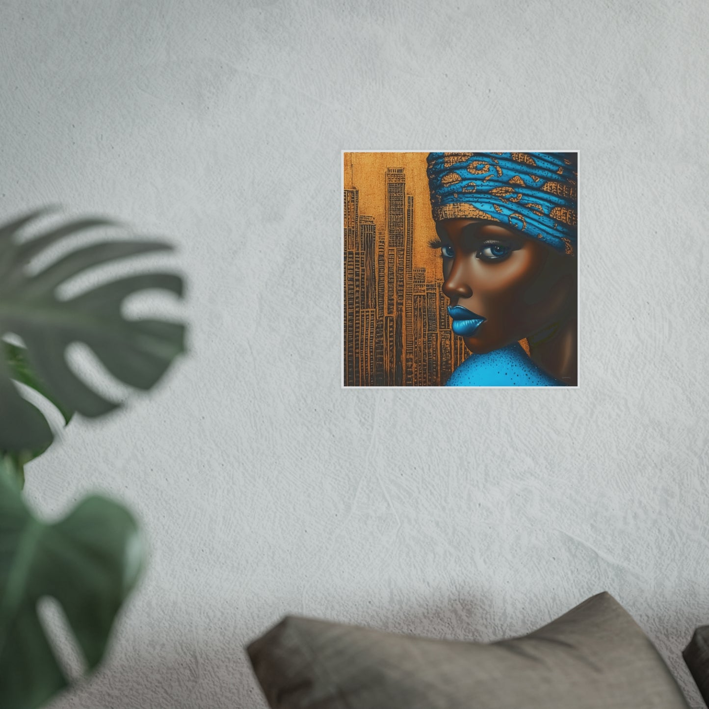 ThurmanatorX Art | Zariah, Eyes of the Metropolis | Aphrochrysalis | Satin Wall Art Print