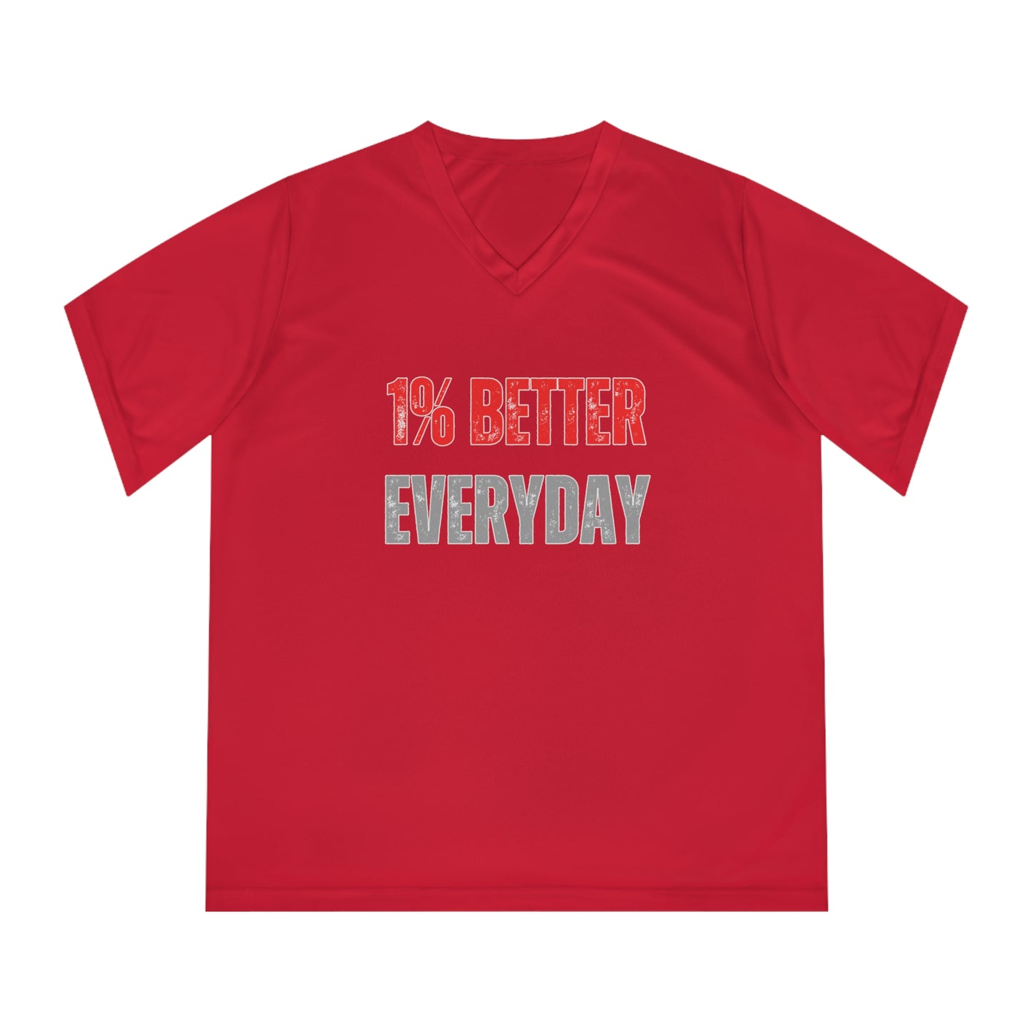 ThurmanatorX Art | 1% Better Everyday | Aphrodisiart | Performance V-Neck Tee