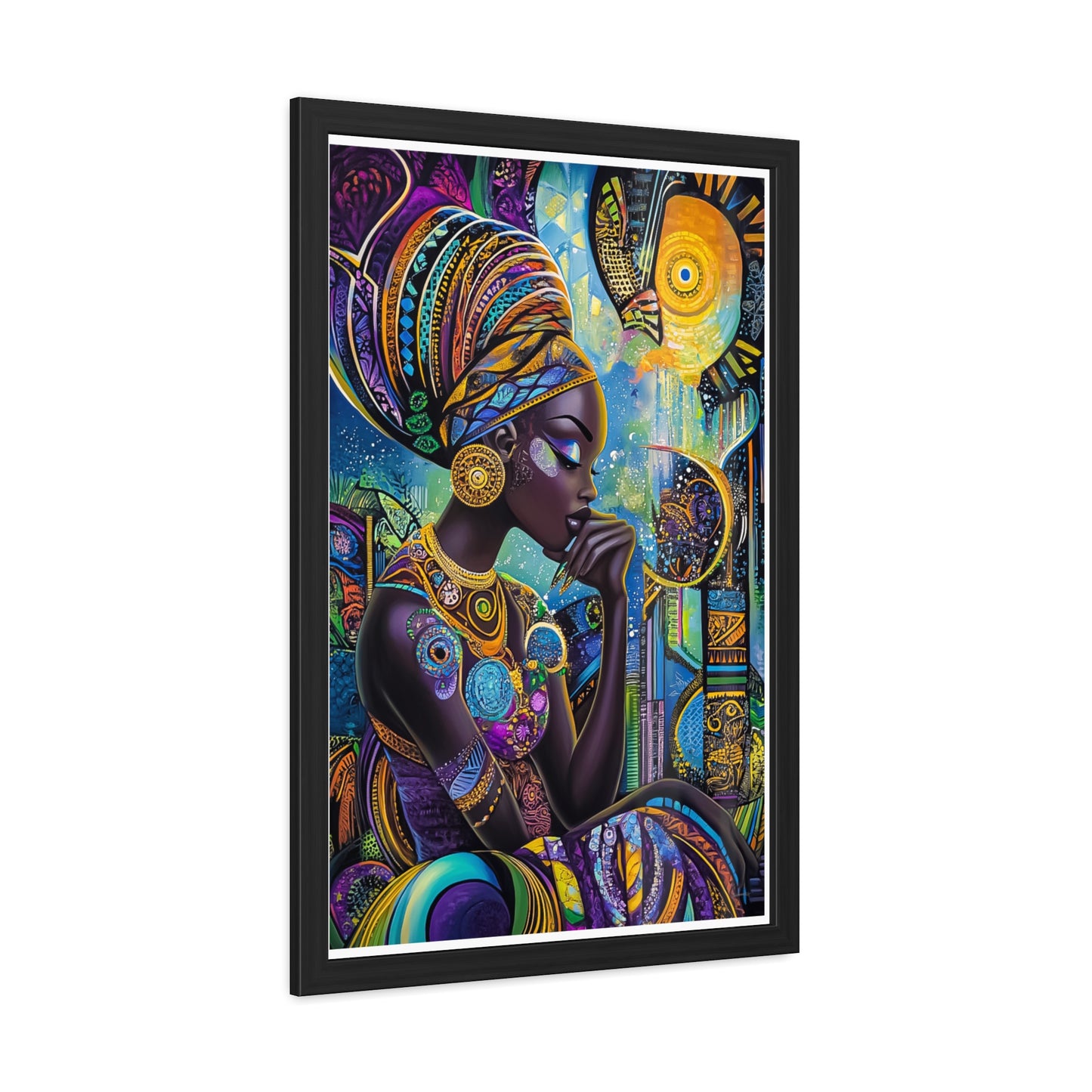 ThurmanatorX Art | When Suns Kiss Moons | Aphrochrysalis | Framed Poster Print