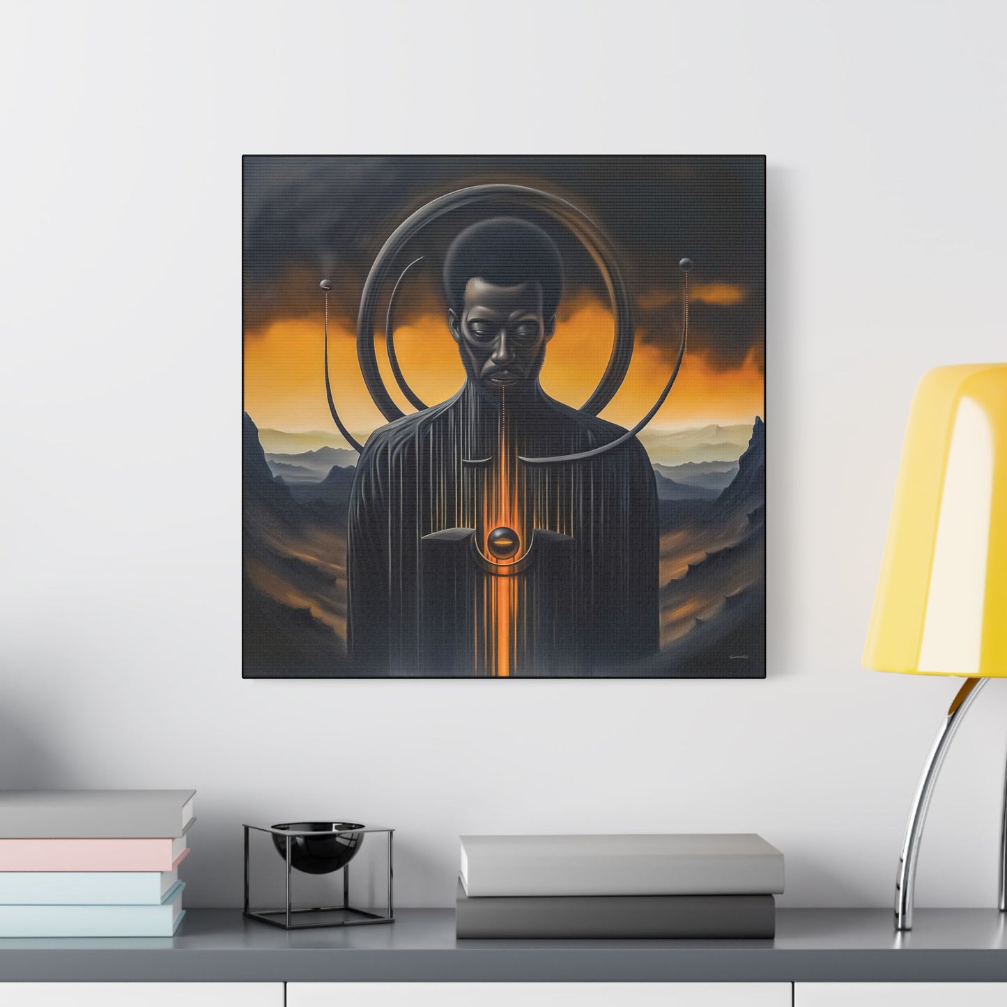 ThurmanatorX Art | Orbichant | AphrodisiDark | Satin Canvas Art Print