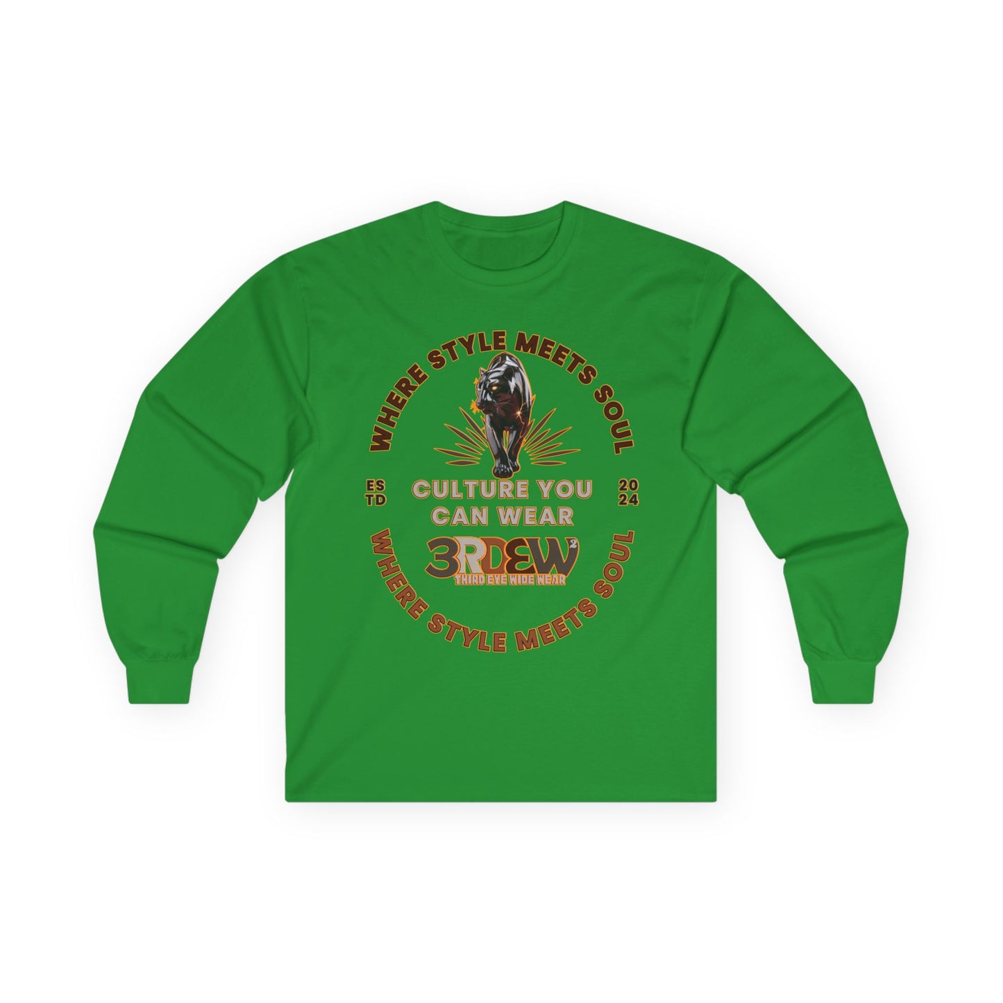 3RDEW² | Where Style Meets Soul | Third Eye Wide Wear | Unisex Ultra Cotton Long Sleeve Tee