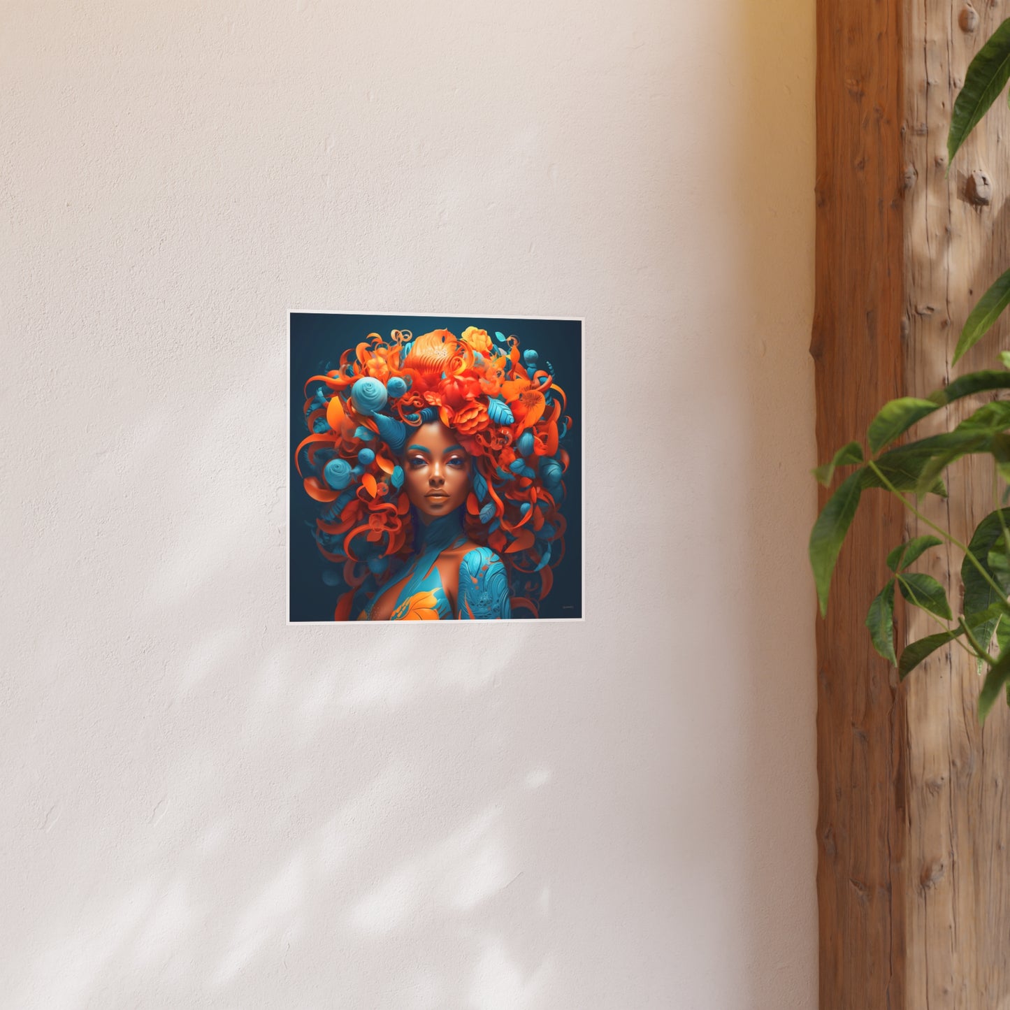 ThurmanatorX Art | Halo of Bloom | Aphrochrysalis | Satin Wall Art Print