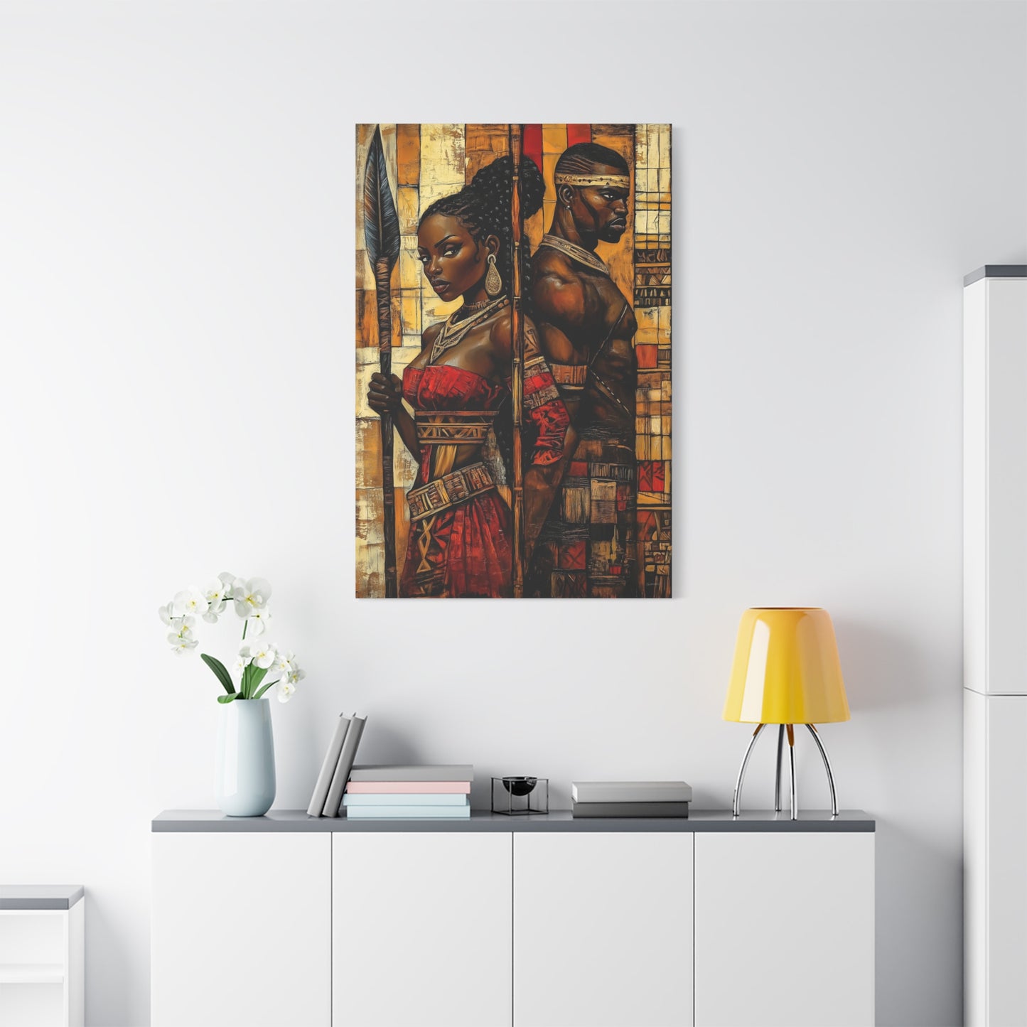 ThurmanatorX Art | Sacred Chaos | Aphrodisiart | Matte Canvas Print