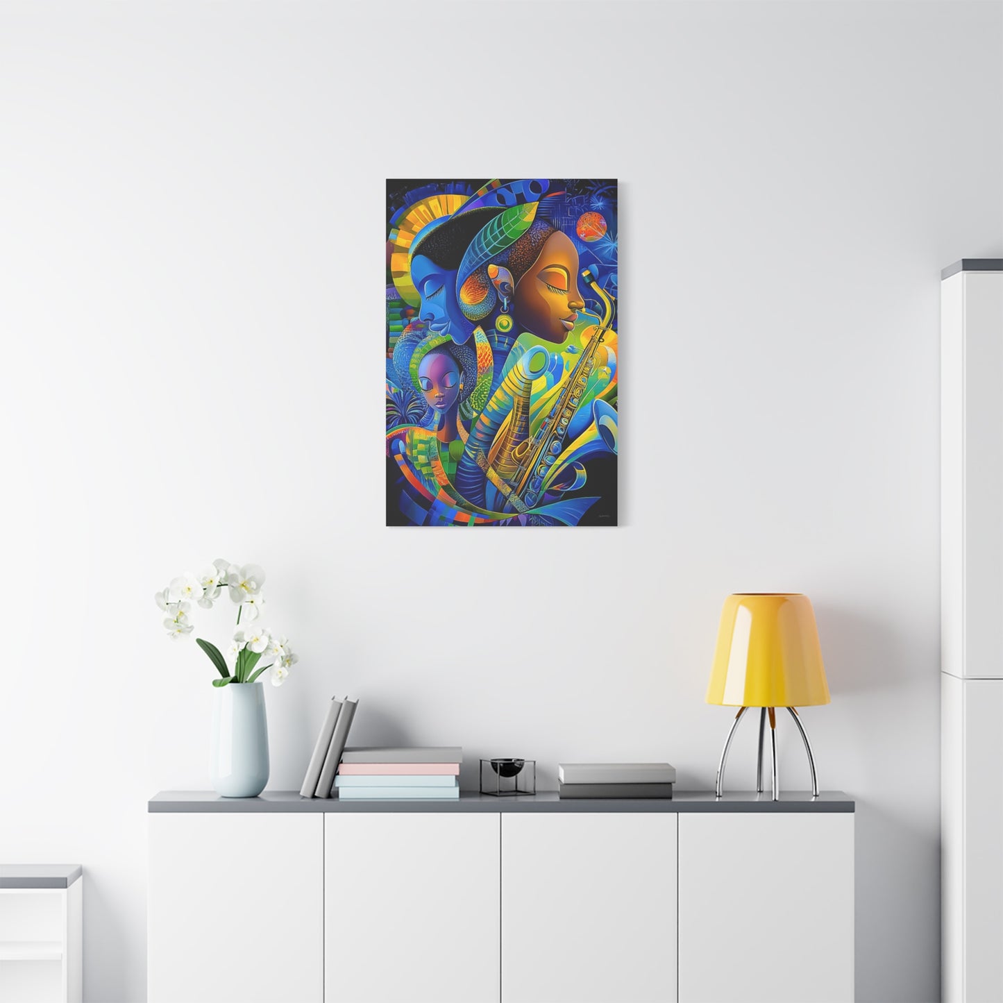 ThurmanatorX Art | Beyond Her Orbit | Aphrochrysalis | Matte Canvas, Stretched, 1.25"