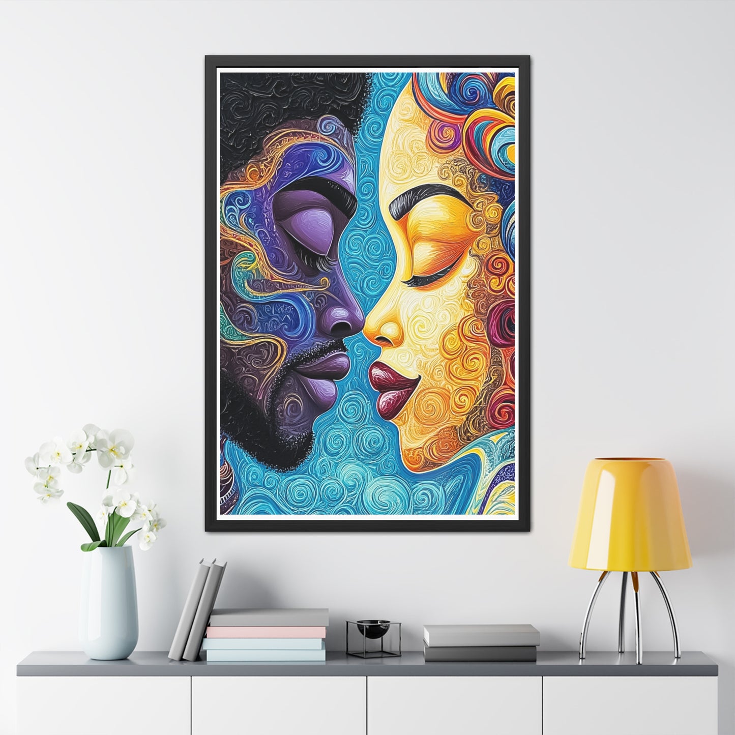 ThurmanatorX Art | She Who Sees Light | Aphrochrysalis | Framed Poster Print