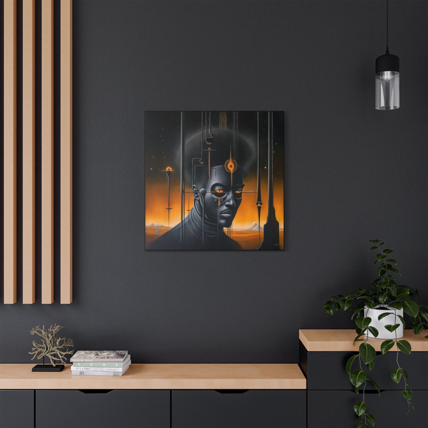 ThurmanatorX Art | Zyrenna | AphrodisiDark | Satin Canvas Art Print