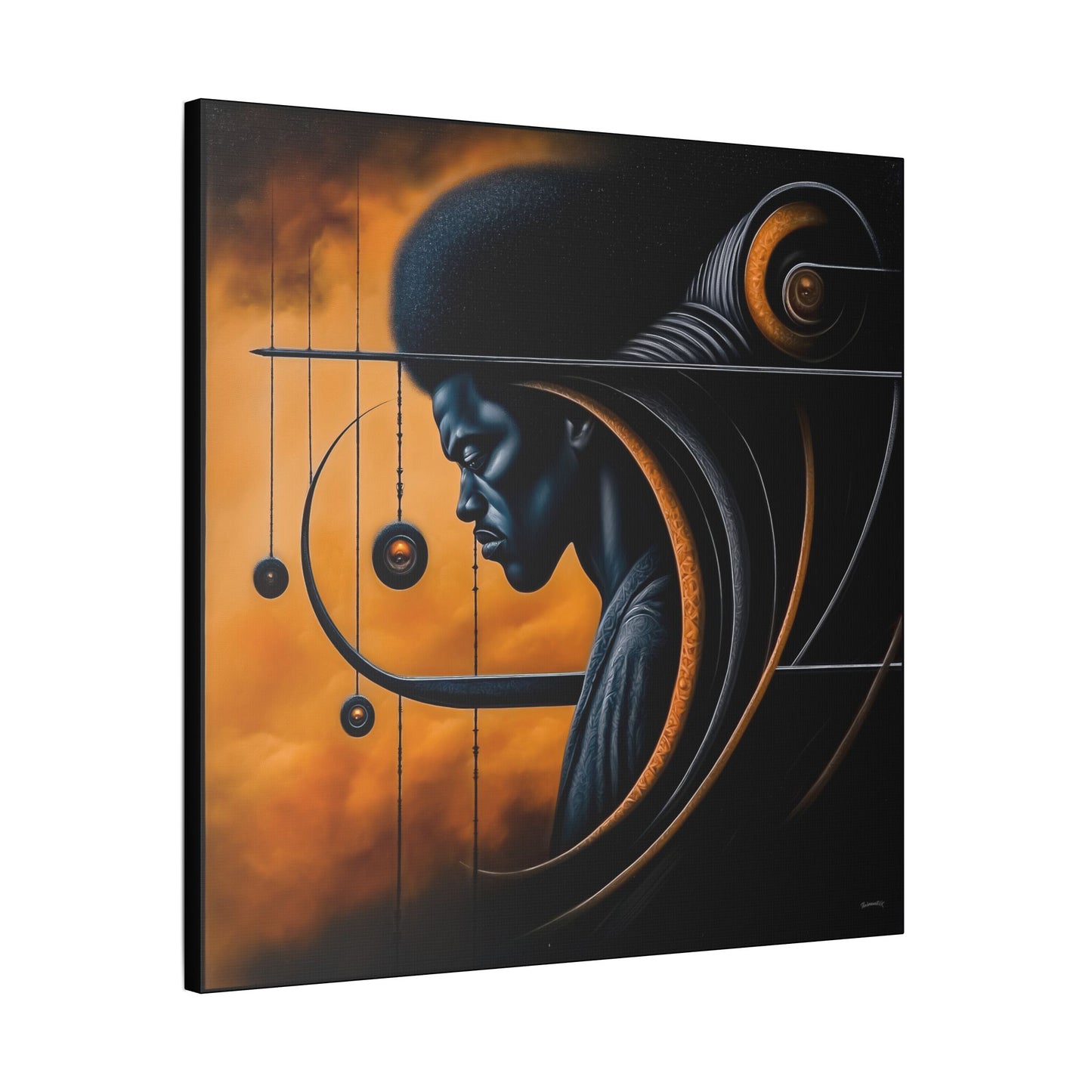 ThurmanatorX Art | Nyxroot | AphrodisiDark | Satin Canvas Art Print