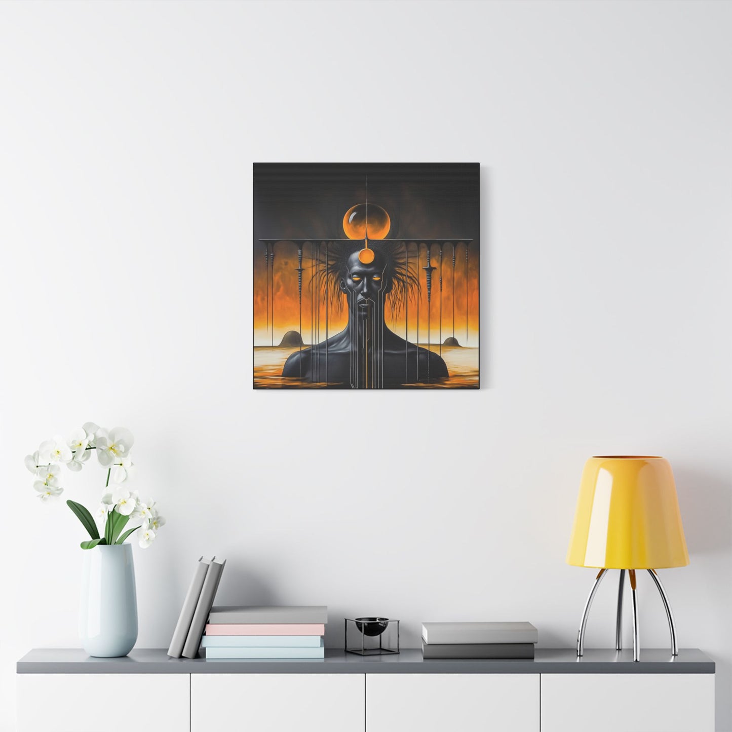 ThurmanatorX Art | Glyphborn | AphrodisiDark | Satin Canvas Art Print