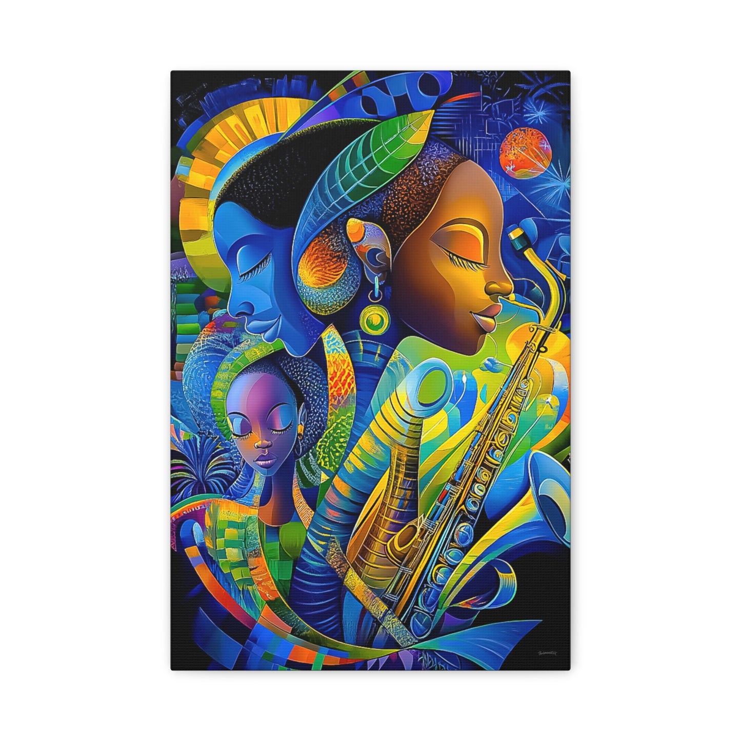 ThurmanatorX Art | Beyond Her Orbit | Aphrochrysalis | Matte Canvas, Stretched, 1.25"