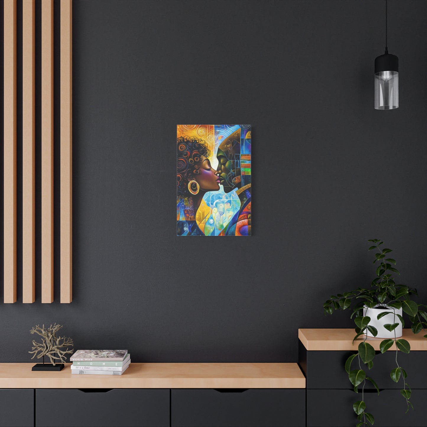ThurmanatorX Art | Crystals of the City Sun | Aphrochrysalis | Matte Canvas, Stretched, 1.25"