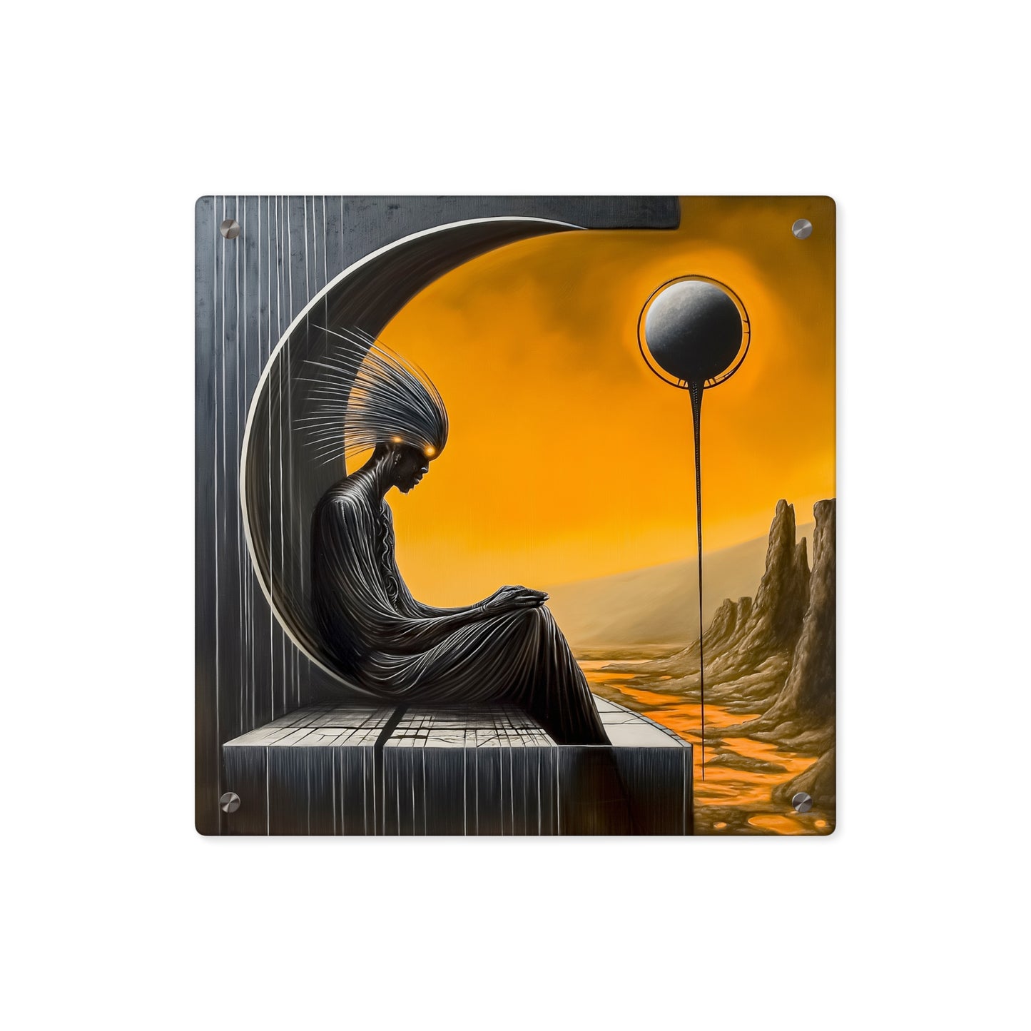 ThurmanatorX Art | Nullshroud | AphrodisiDark | Acrylic Art Panel