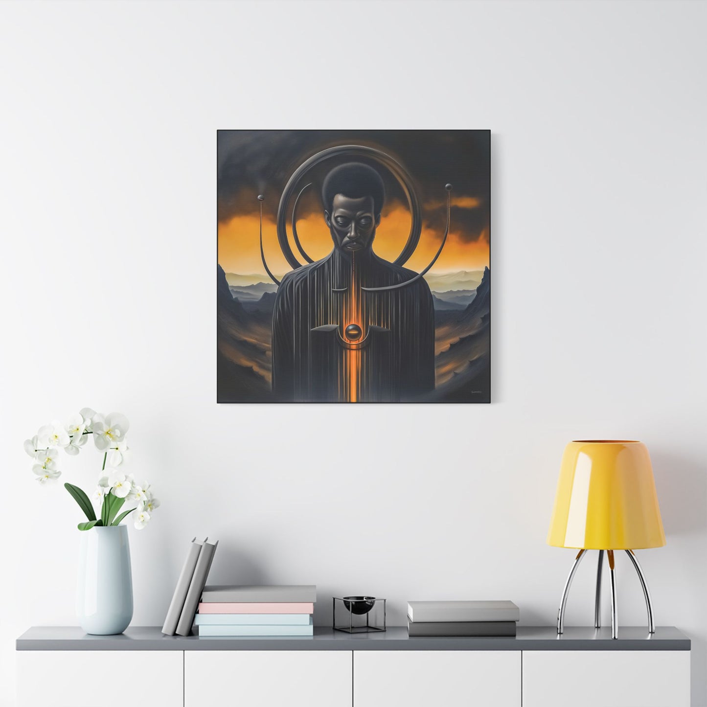 ThurmanatorX Art | Orbichant | AphrodisiDark | Satin Canvas Art Print