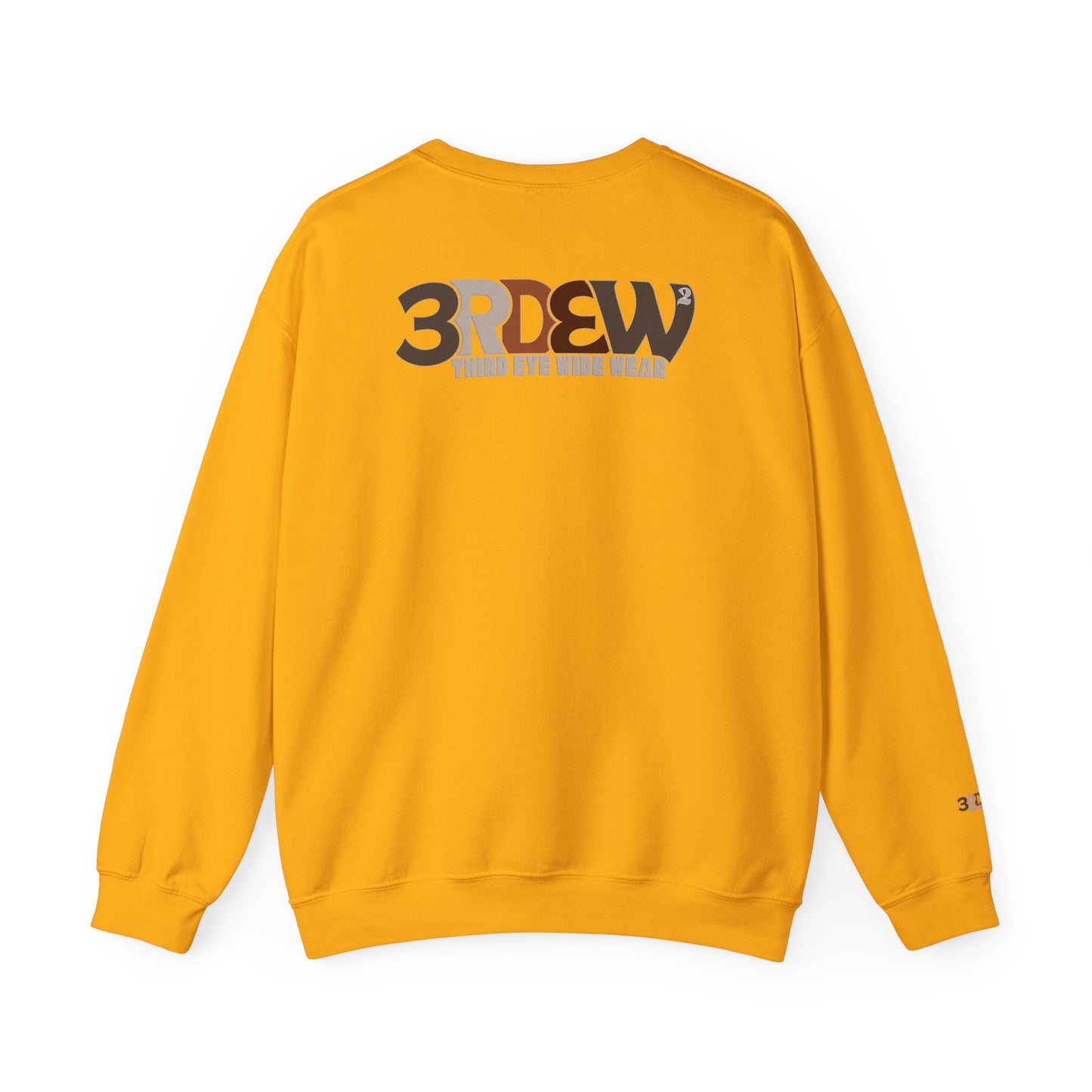3RDEW² Unisex Sweatshirt – Afro-Abstract Streetwear by ThurmanatorX | Cozy Layer for Elevated Everyday Style