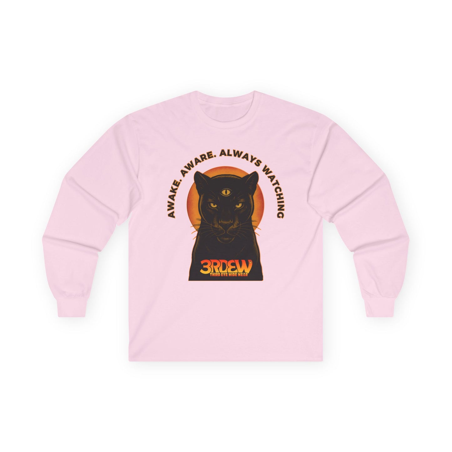 3RDEW² | Awake. Aware. Always Watching | Third Eye Wide Wear | Unisex Ultra Cotton Long Sleeve Tee