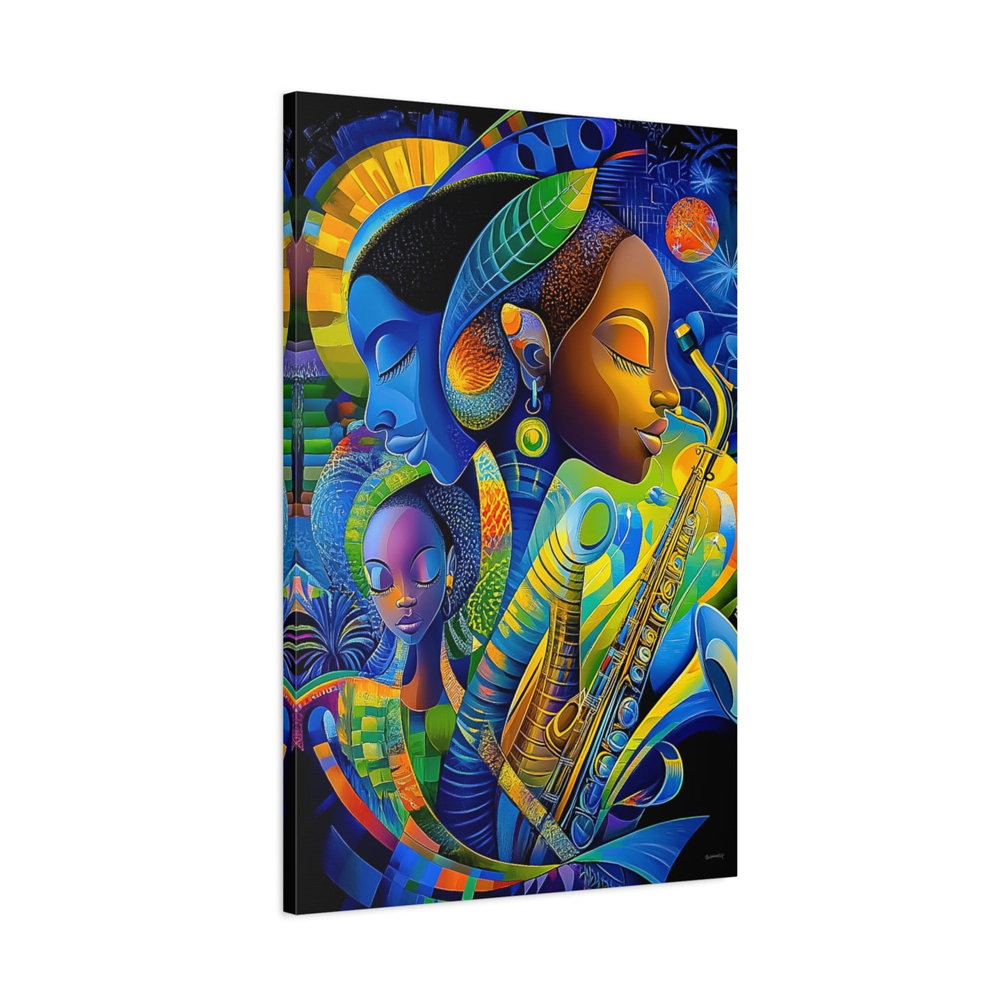 ThurmanatorX Art | Beyond Her Orbit | Aphrochrysalis | Matte Canvas, Stretched, 1.25"