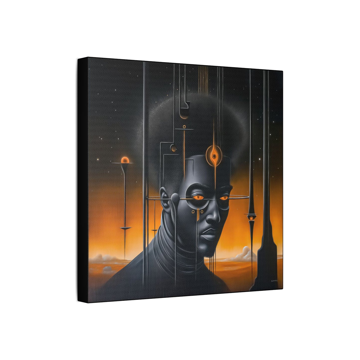 ThurmanatorX Art | Zyrenna | AphrodisiDark | Satin Canvas Art Print