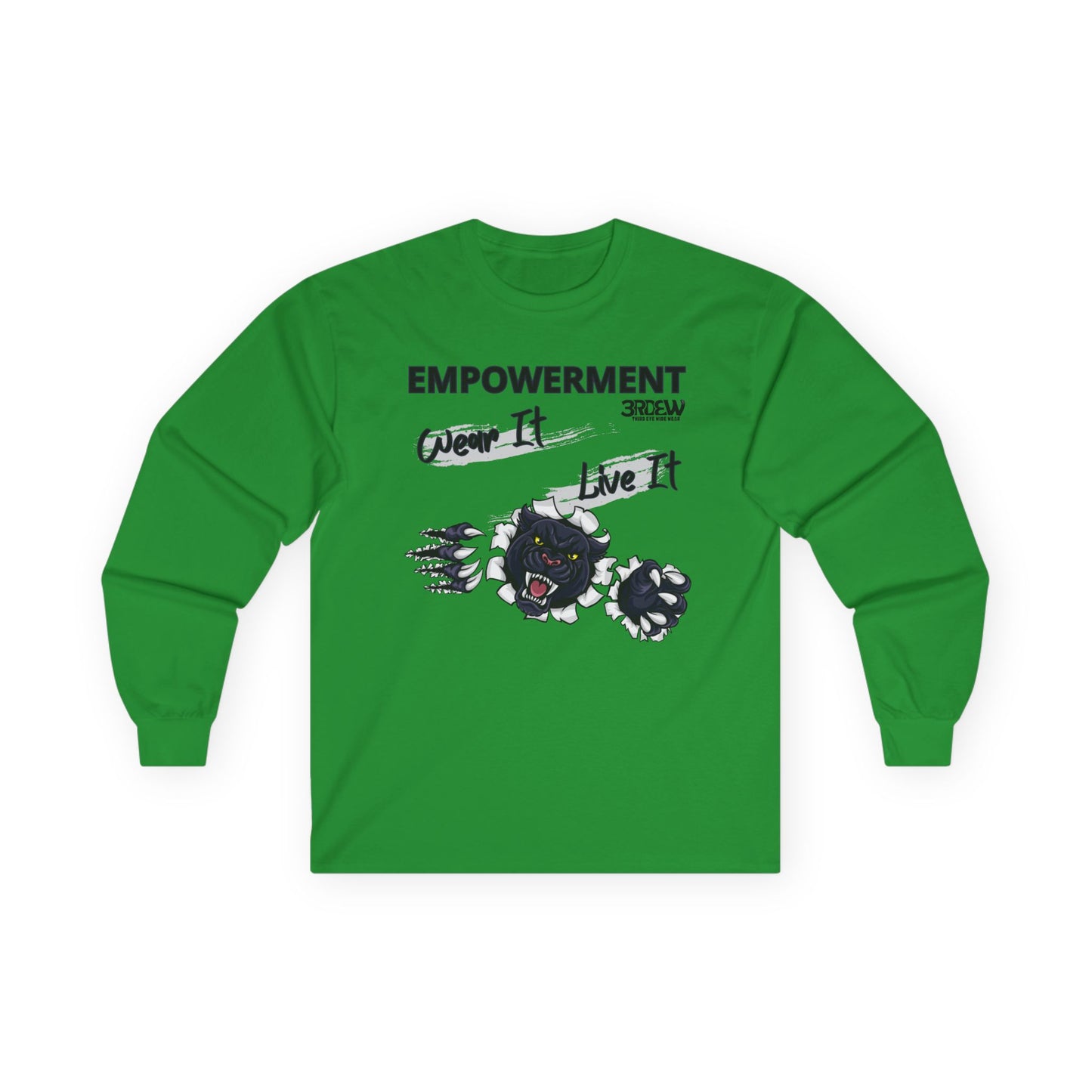 3RDEW² | Empowerment - Wear It - Live It | Third Eye Wide Wear | Unisex Ultra Cotton Long Sleeve Tee
