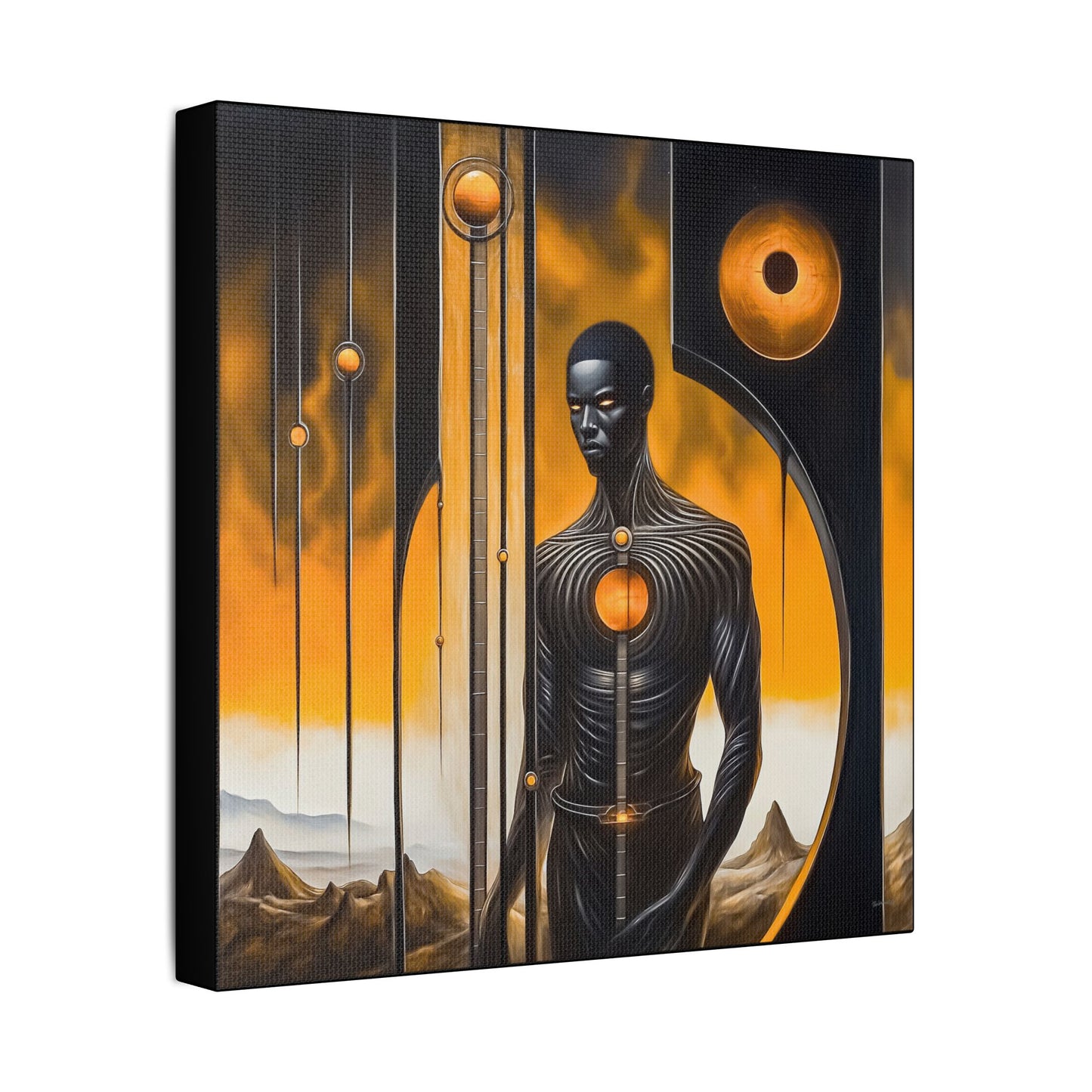 ThurmanatorX Art | Korah’s Loop | AphrodisiDark | Satin Canvas Art Print