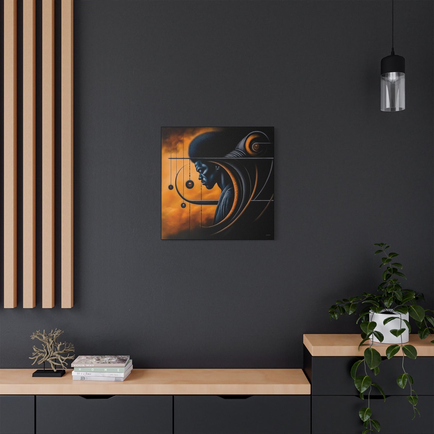 ThurmanatorX Art | Nyxroot | AphrodisiDark | Satin Canvas Art Print