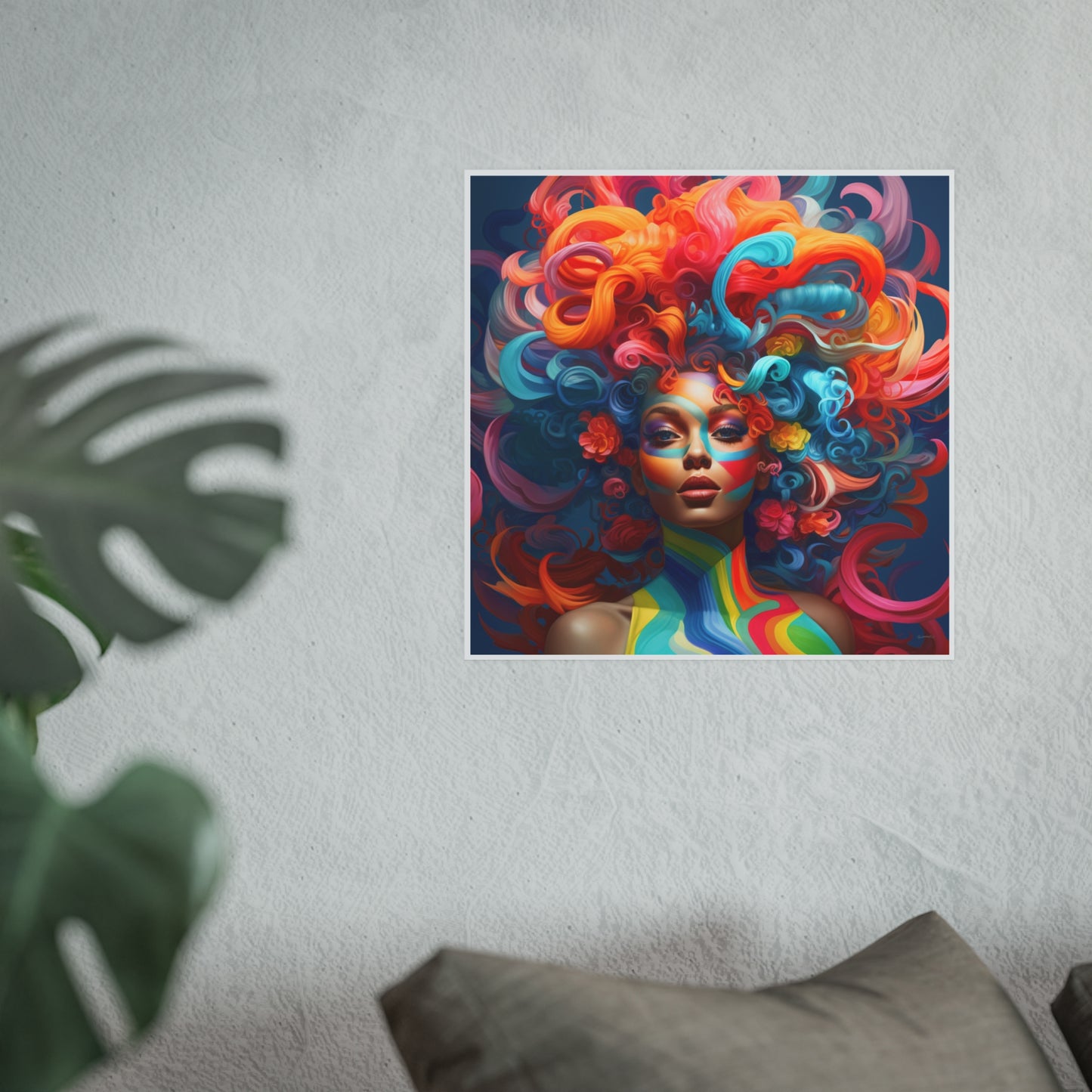 ThurmanatorX Art | Vortex Bloomrise | Aphrochrysalis | Satin Wall Art Print