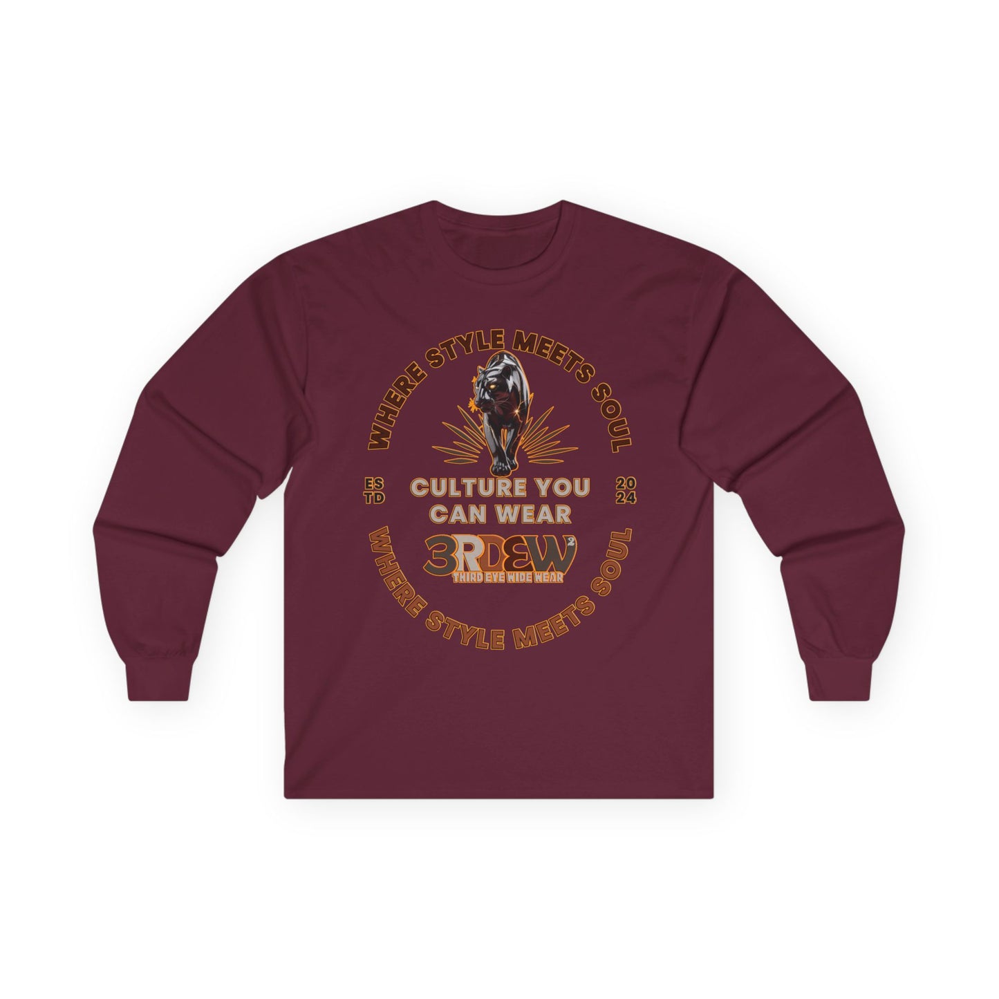 3RDEW² | Where Style Meets Soul | Third Eye Wide Wear | Unisex Ultra Cotton Long Sleeve Tee