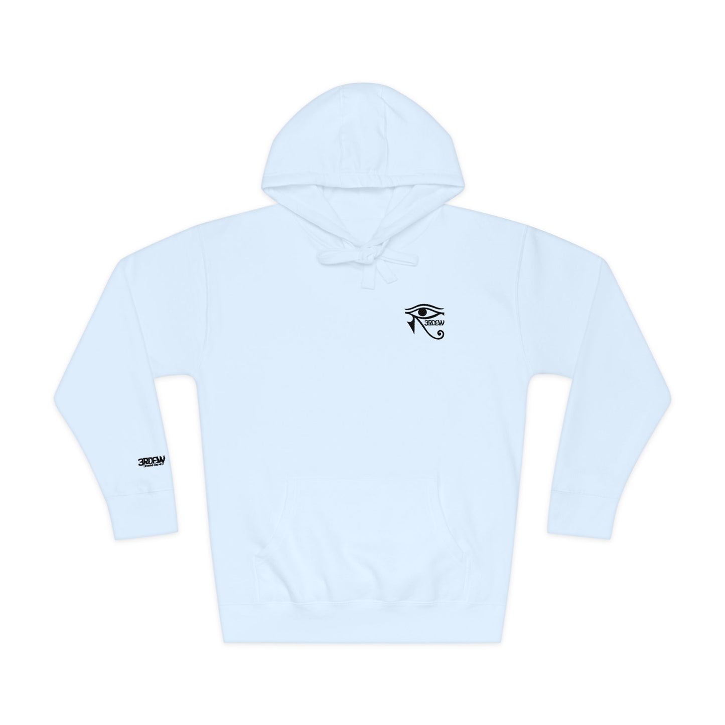 3RDEW² Vision Hoodie | Unisex Fleece | Third Eye Minimalist Design | Conscious Comfort for Every Day & Divine Moments