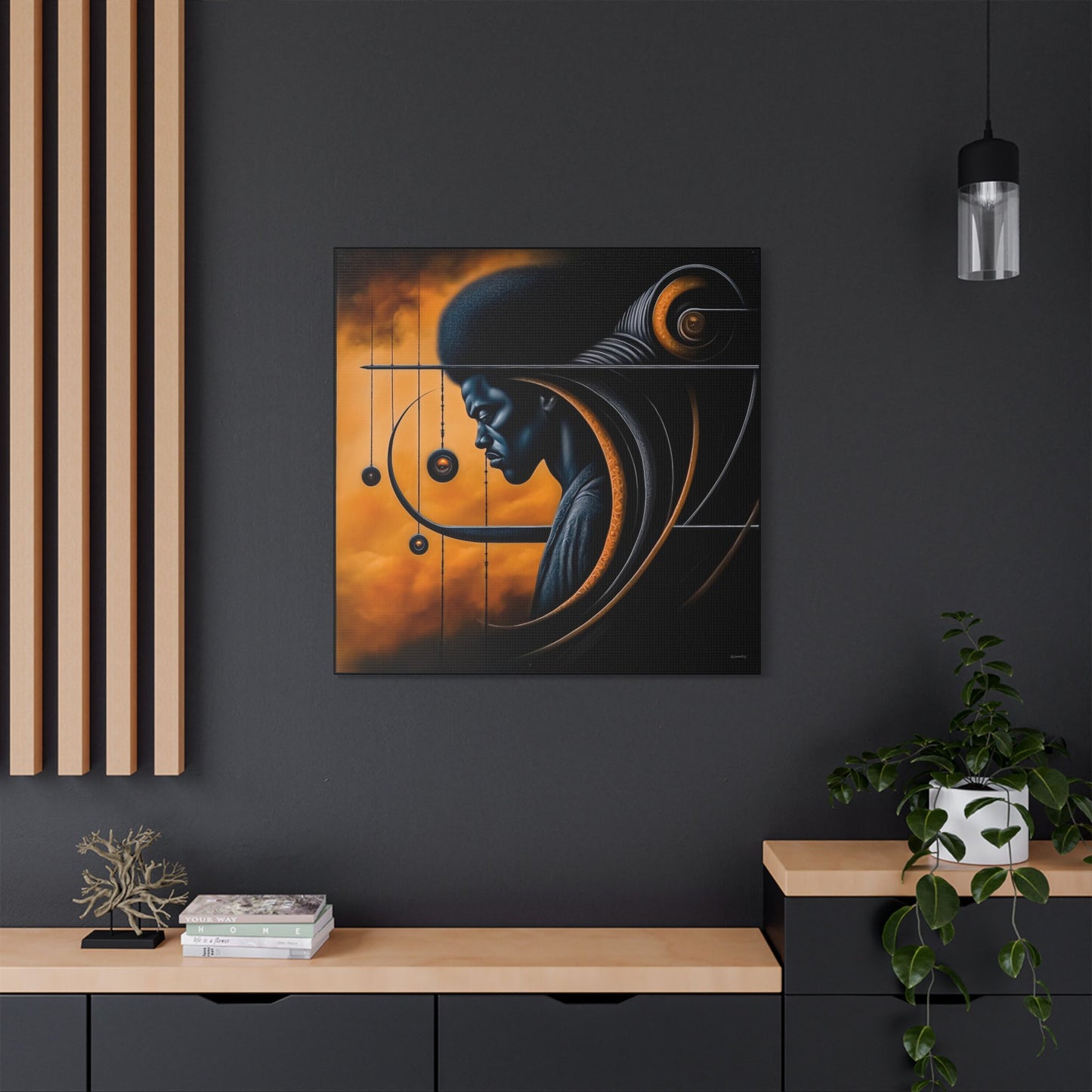 ThurmanatorX Art | Nyxroot | AphrodisiDark | Satin Canvas Art Print