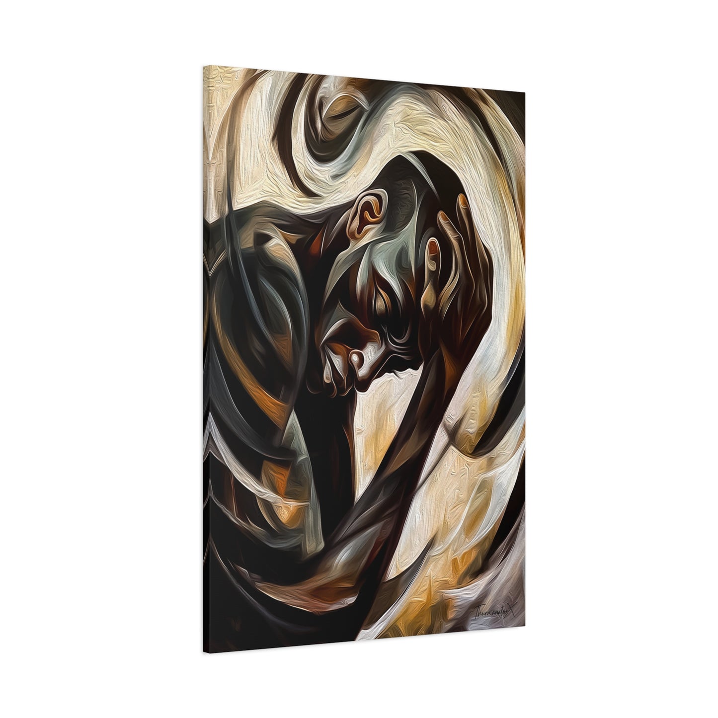 ThurmanatorX Art | The Thinker's Thoughts | Aphrodisiart | Matte Canvas Print