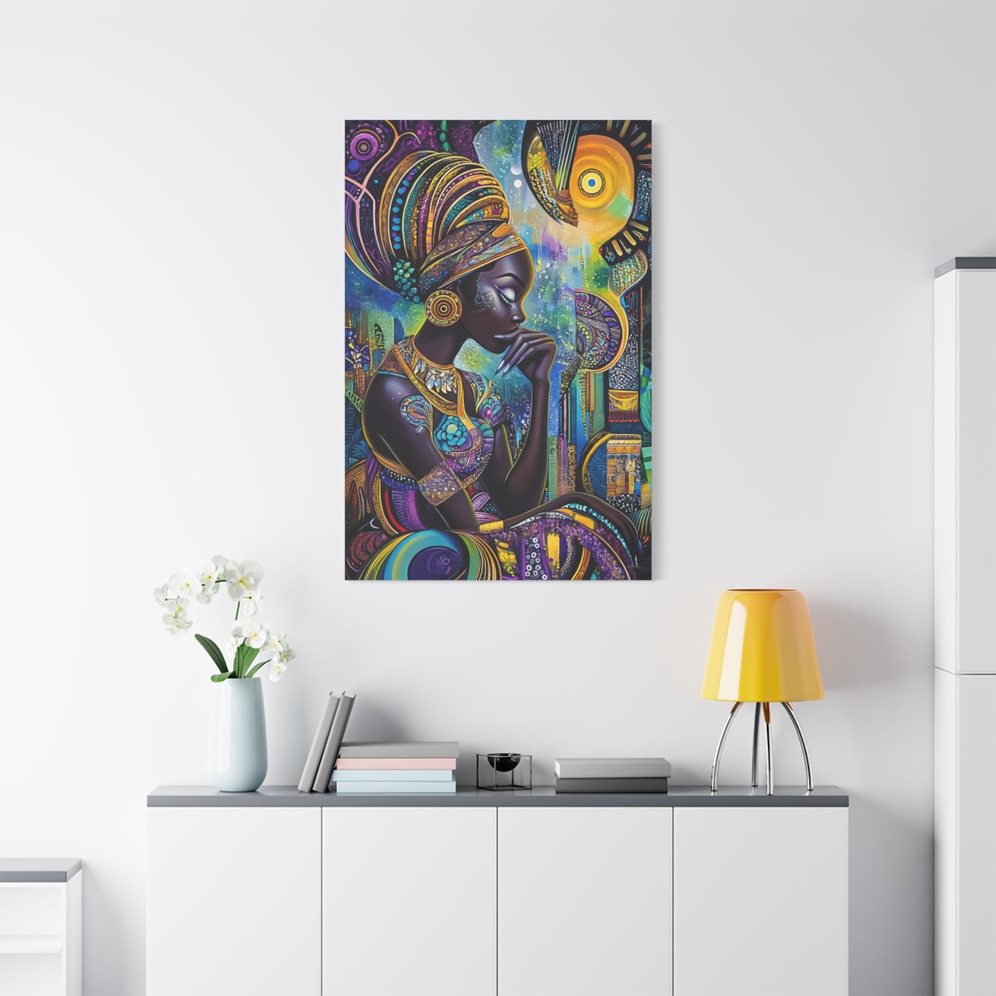ThurmanatorX Art | Celestia & the Devoted | Aphrochrysalis | Matte Canvas, Stretched, 1.25"