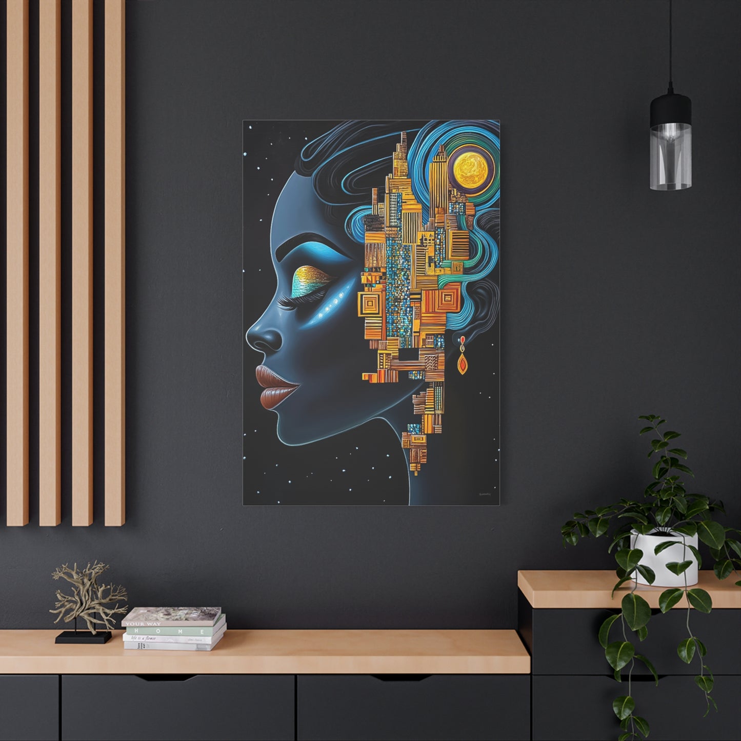 ThurmanatorX Art | Ancestral Frequencies | Aphrochrysalis | Matte Canvas, Stretched, 1.25"