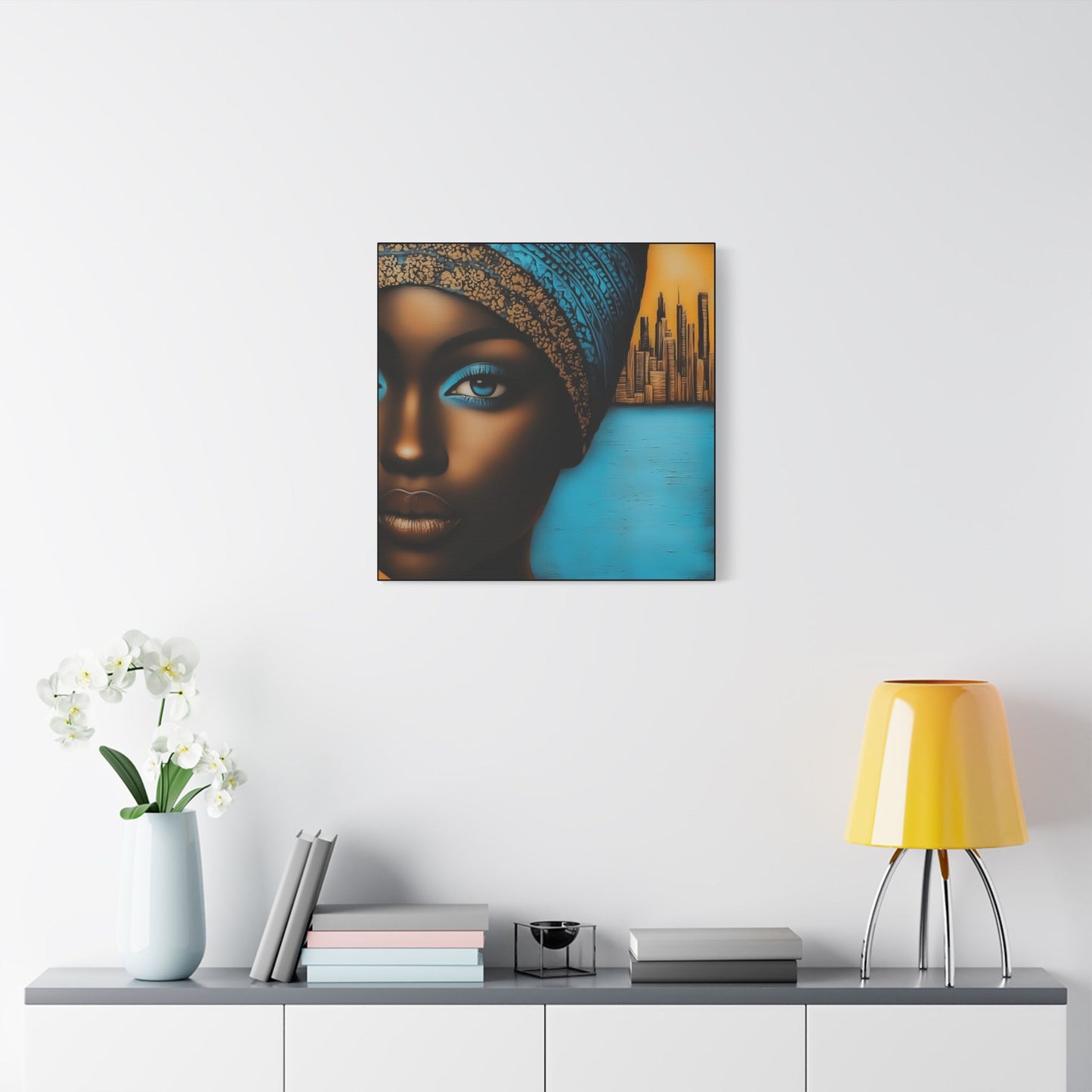 ThurmanatorX Art | Skywatcher Amara | Aphrochrysalis | Satin Canvas Art Print