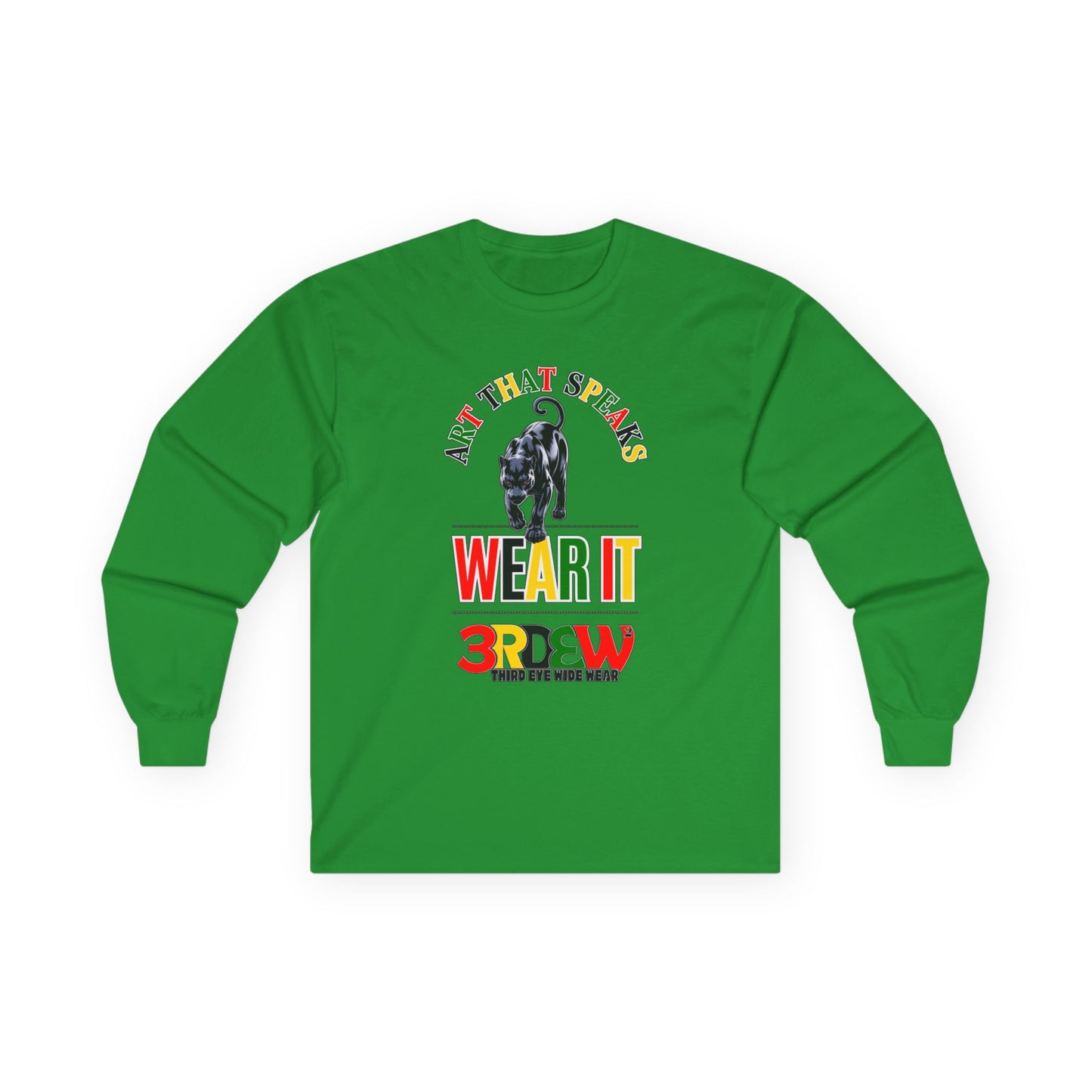 3RDEW² | Art That Speaks - Wear It | Third Eye Wide Wear | Unisex Ultra Cotton Long Sleeve Tee