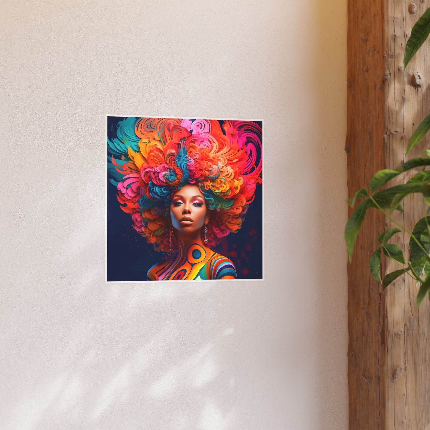 ThurmanatorX Art | Spiral Majesty | Aphrochrysalis | Satin Wall Art Print
