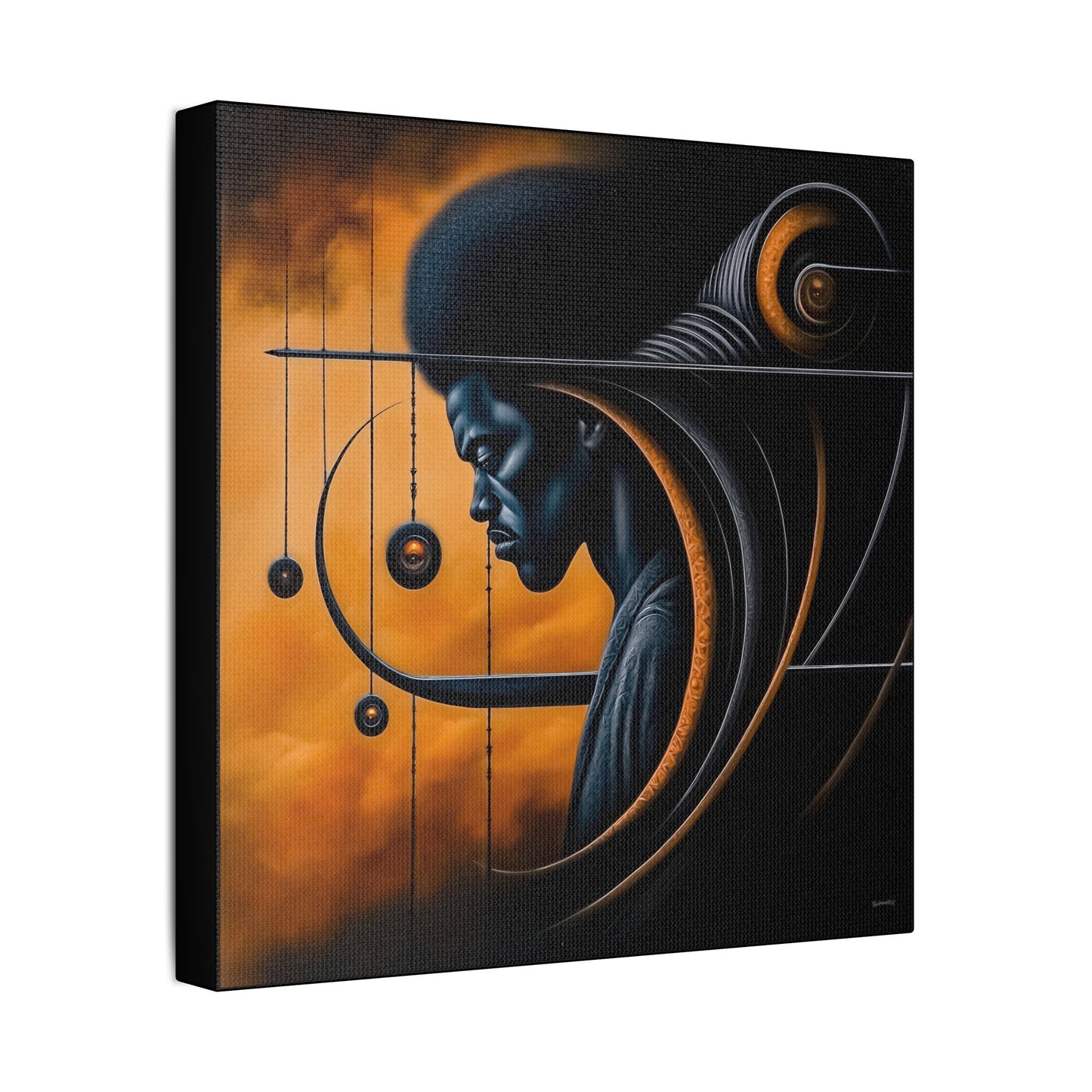 ThurmanatorX Art | Nyxroot | AphrodisiDark | Satin Canvas Art Print